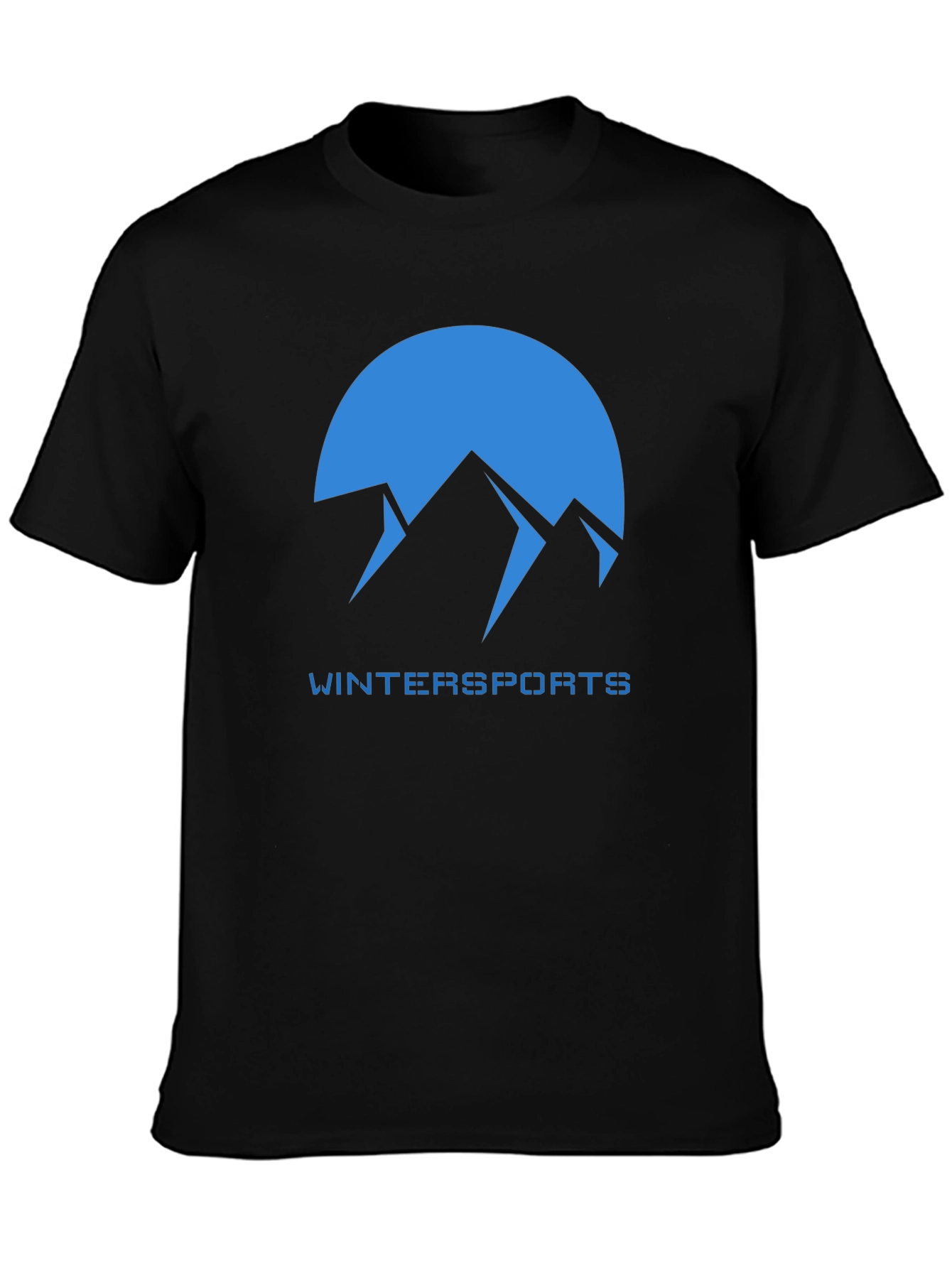 Winter Sports Graphic Tee - Blue Mountain Design