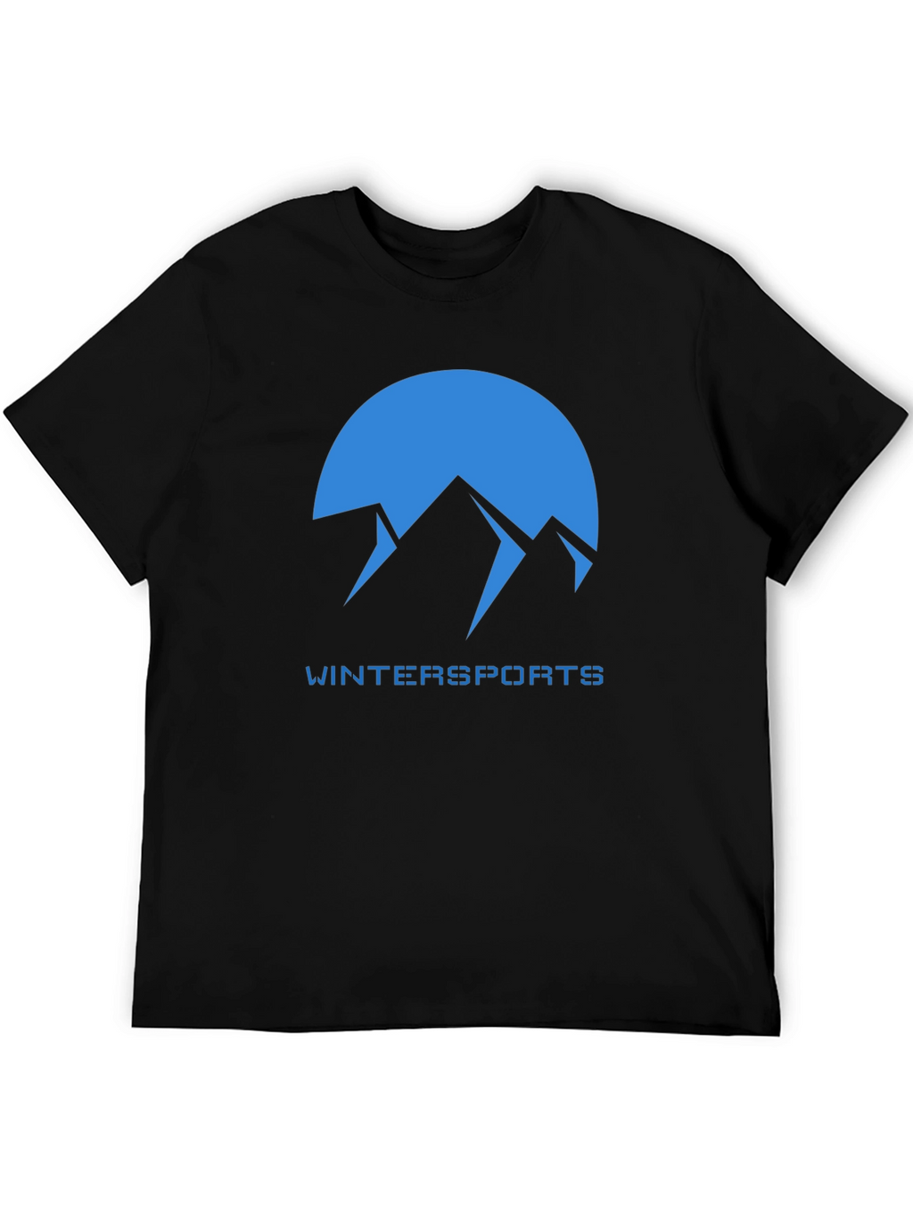 Winter Sports Graphic Tee - Blue Mountain Design