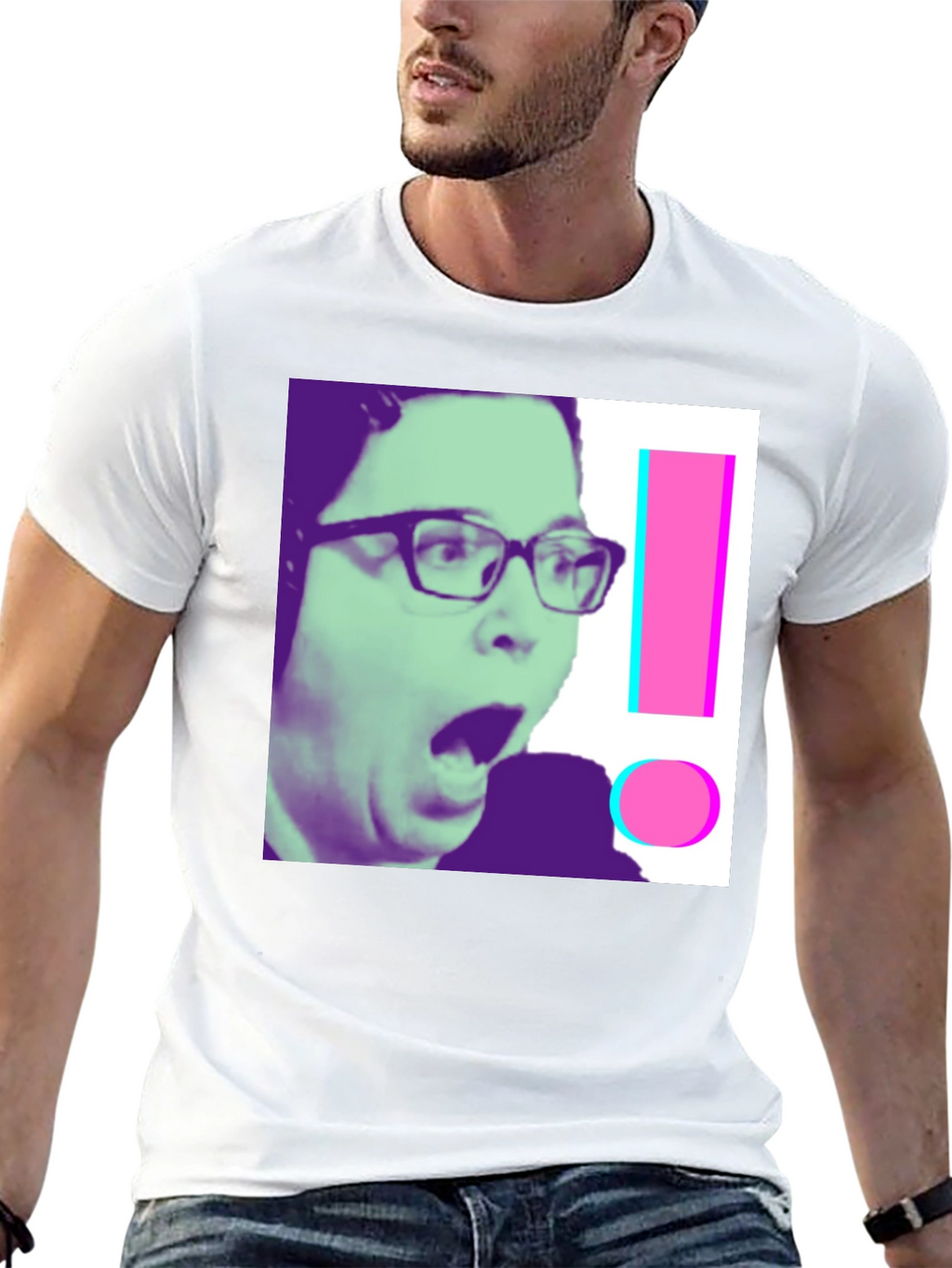 Shocked Gamer Graphic Tee