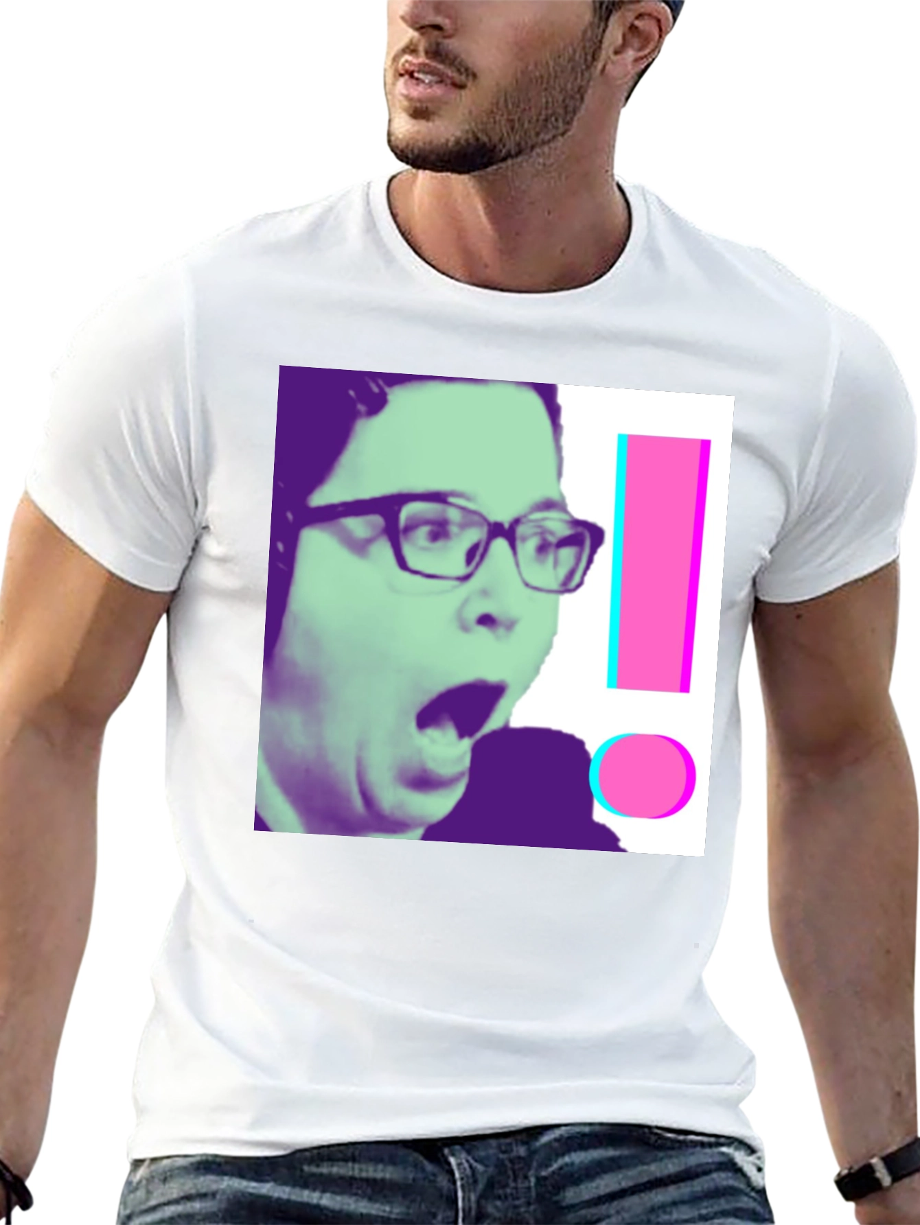 Shocked Gamer Graphic Tee