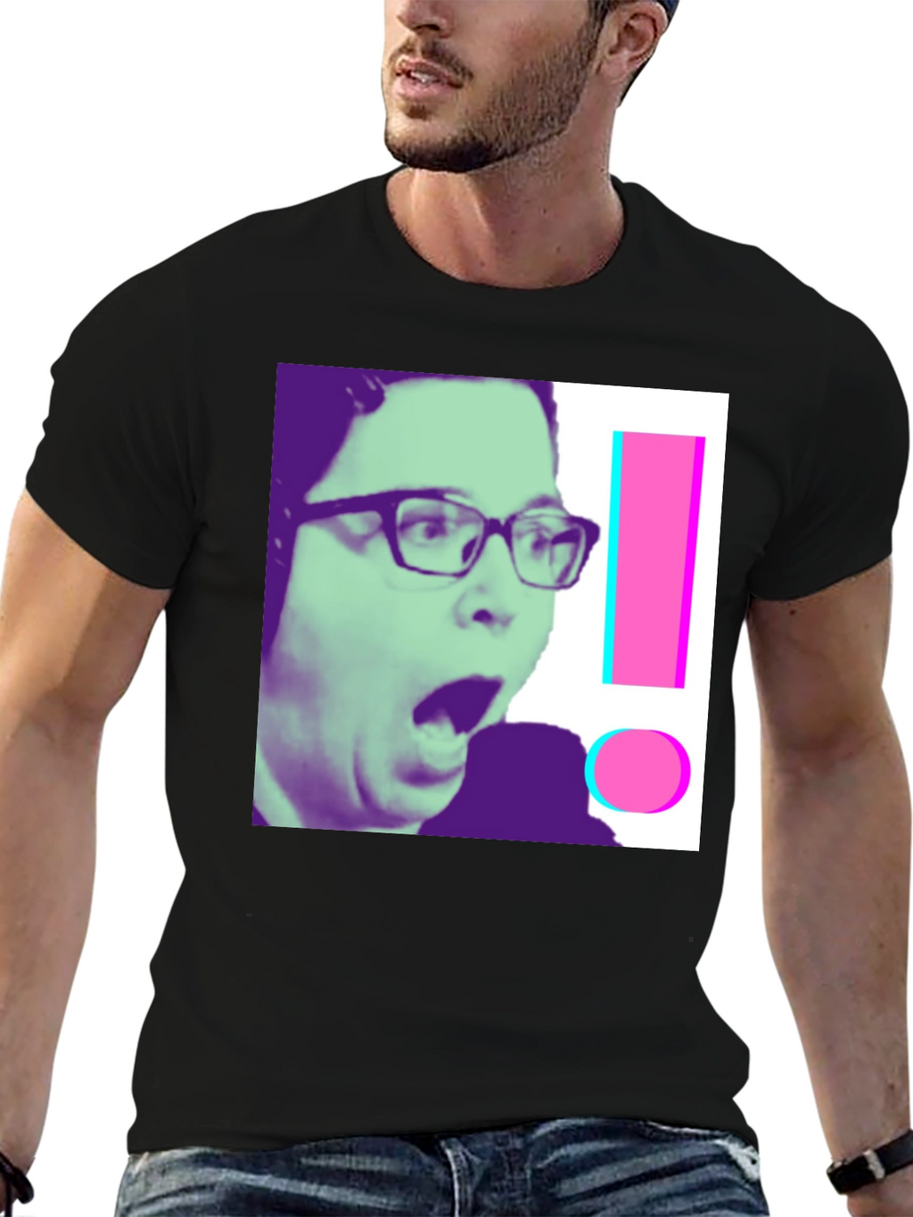 Shocked Gamer Graphic Tee