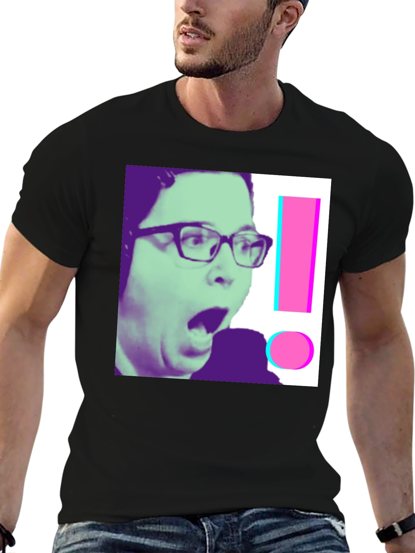 Shocked Gamer Graphic Tee
