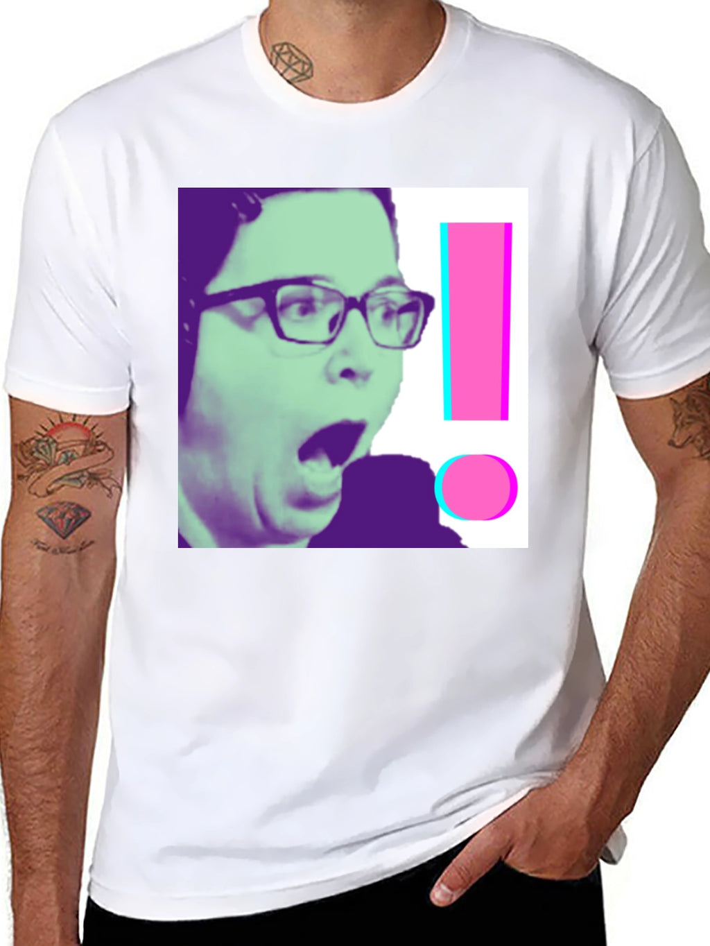 Shocked Gamer Graphic Tee