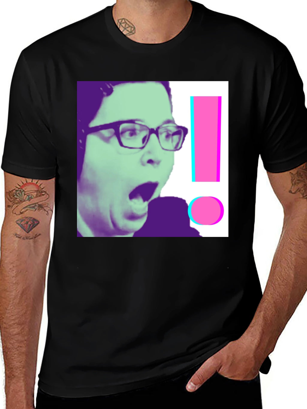 Shocked Gamer Graphic Tee