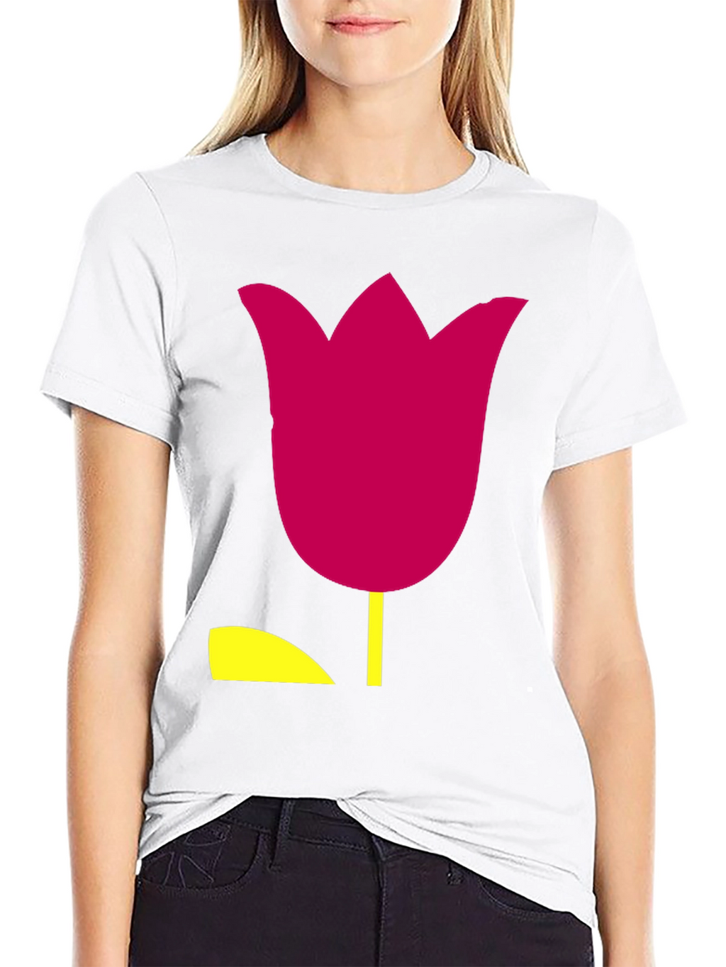 Tulip Graphic T-Shirt - Casual Wear