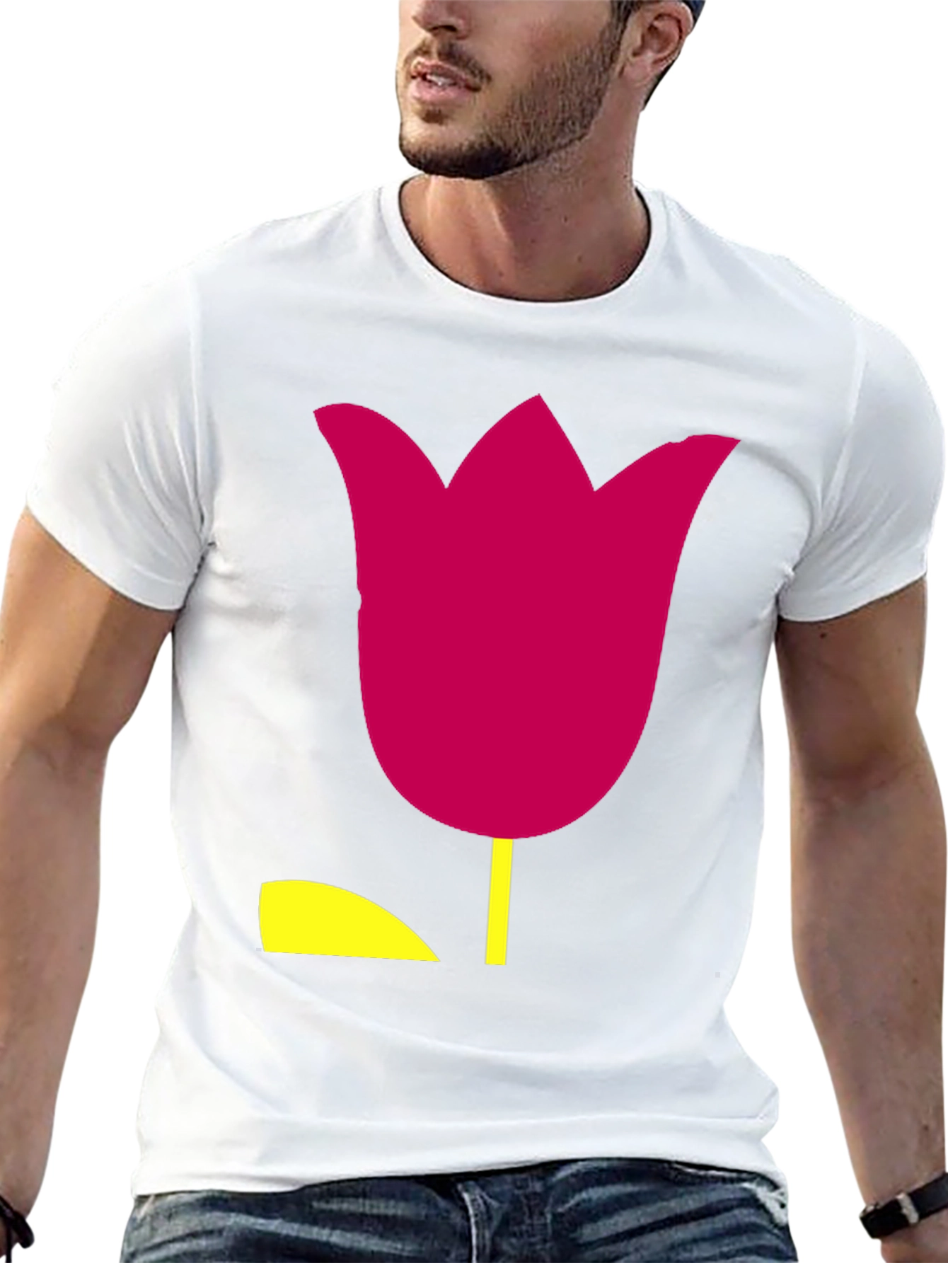 Tulip Graphic T-Shirt - Casual Wear