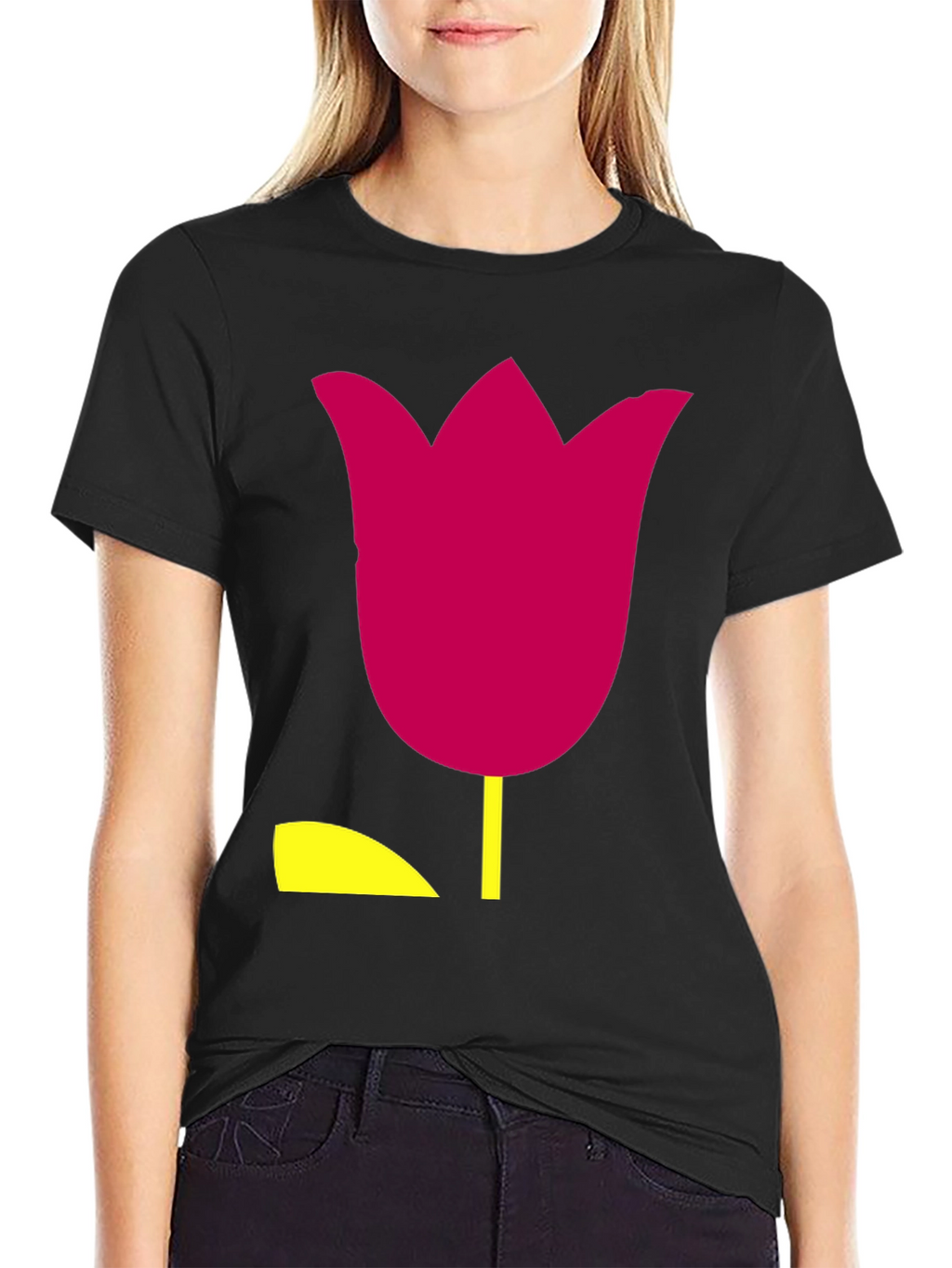 Tulip Graphic T-Shirt - Casual Wear