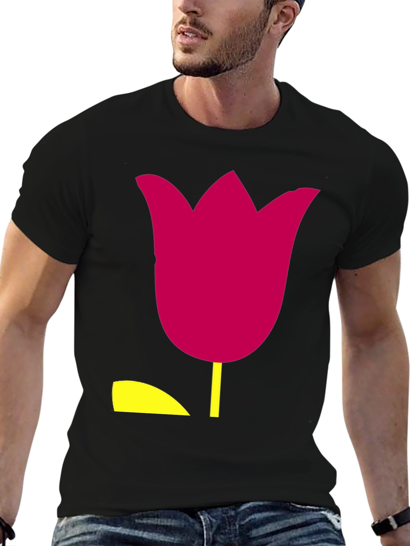 Tulip Graphic T-Shirt - Casual Wear