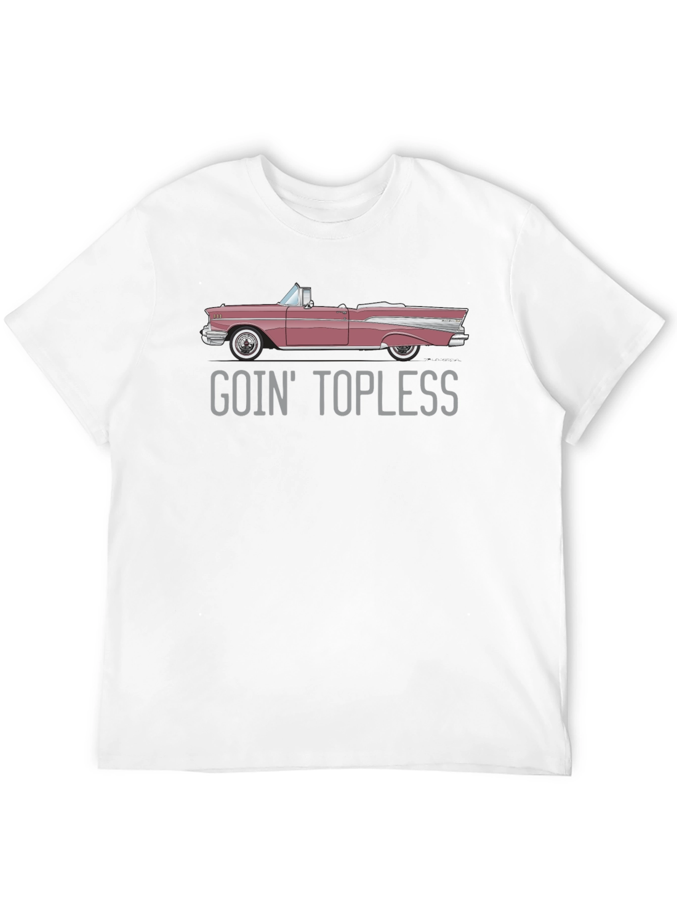 Goin Topless Car T-Shirt