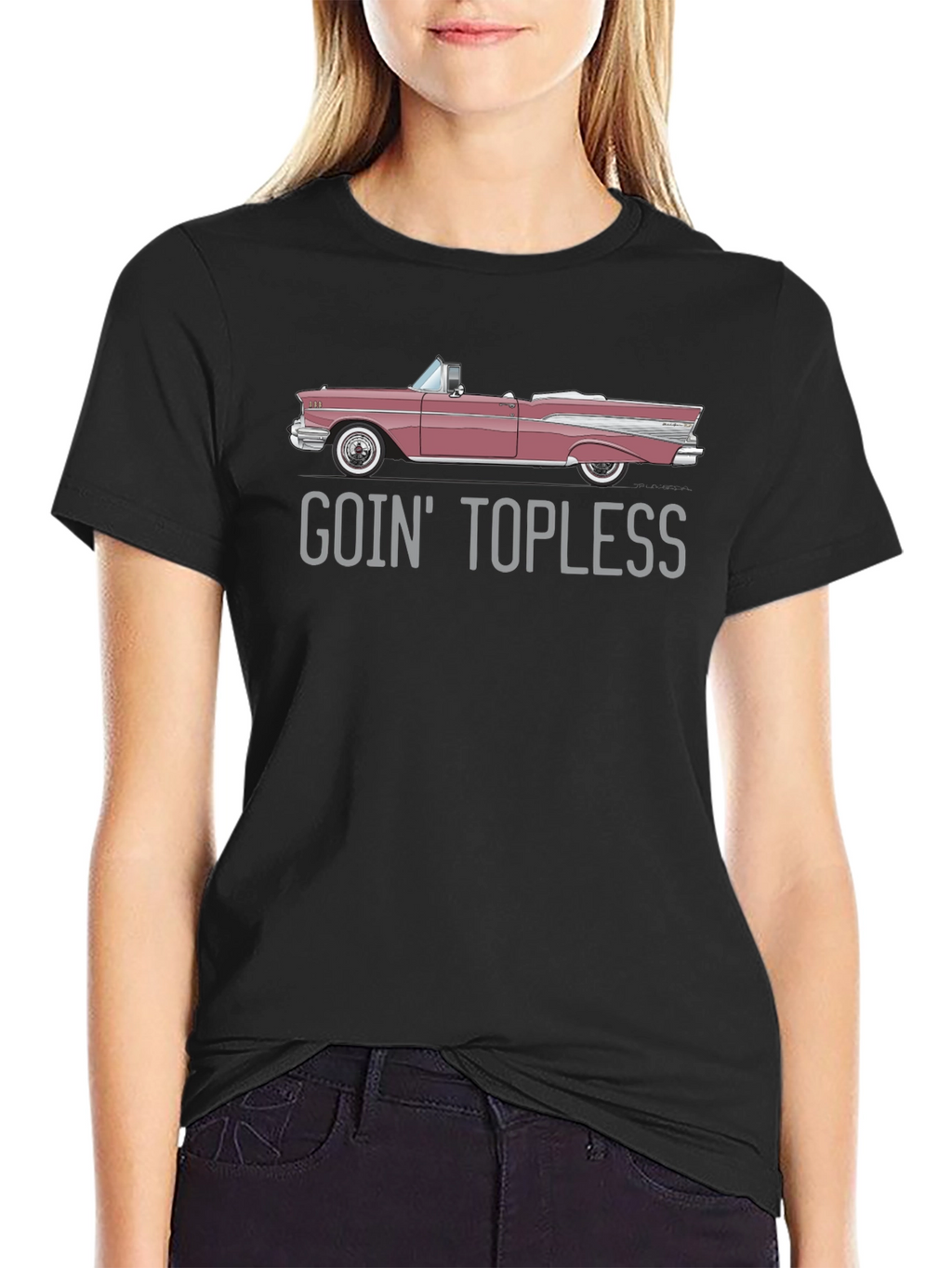 Goin Topless Car T-Shirt
