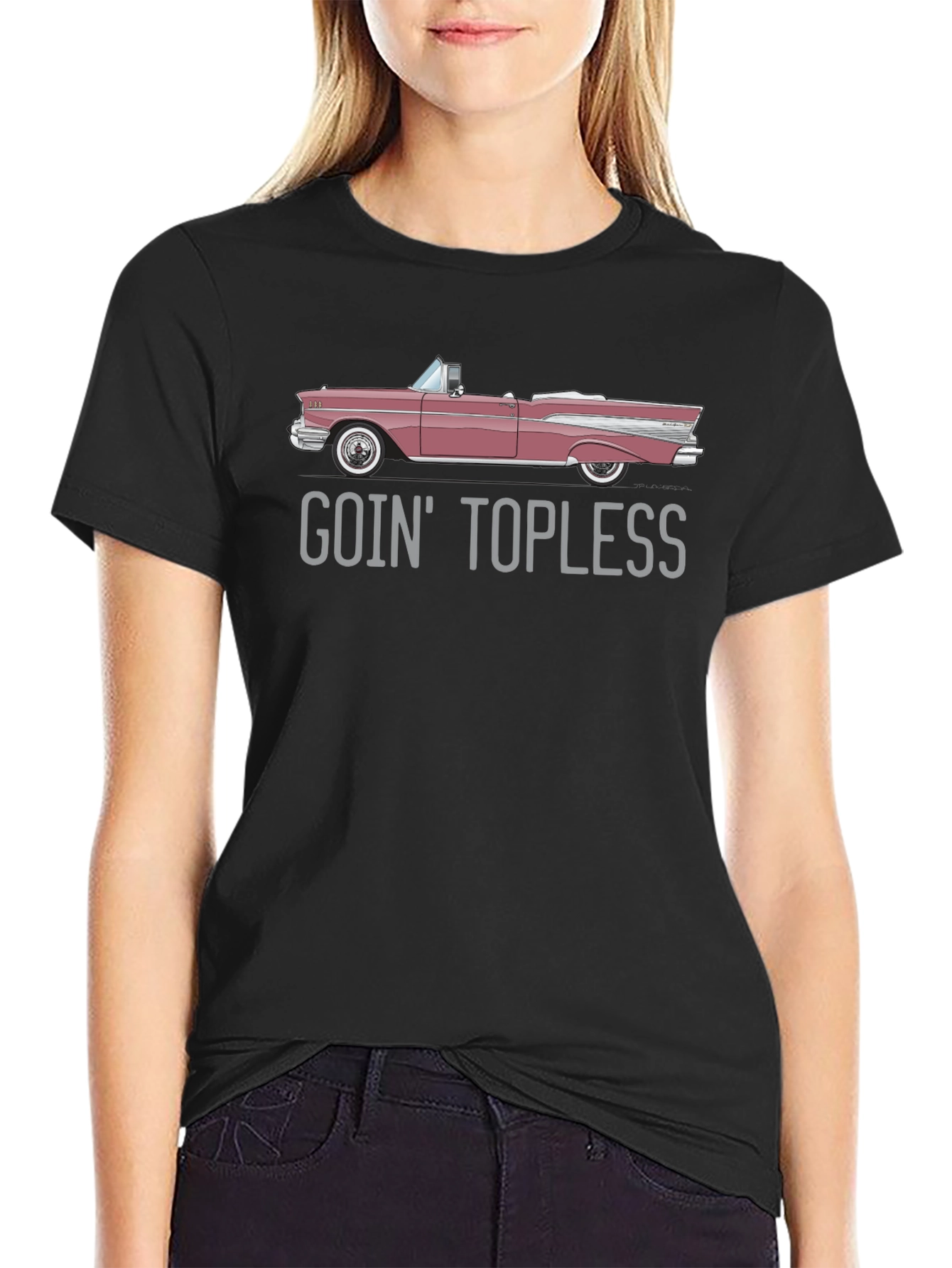 Goin Topless Car T-Shirt