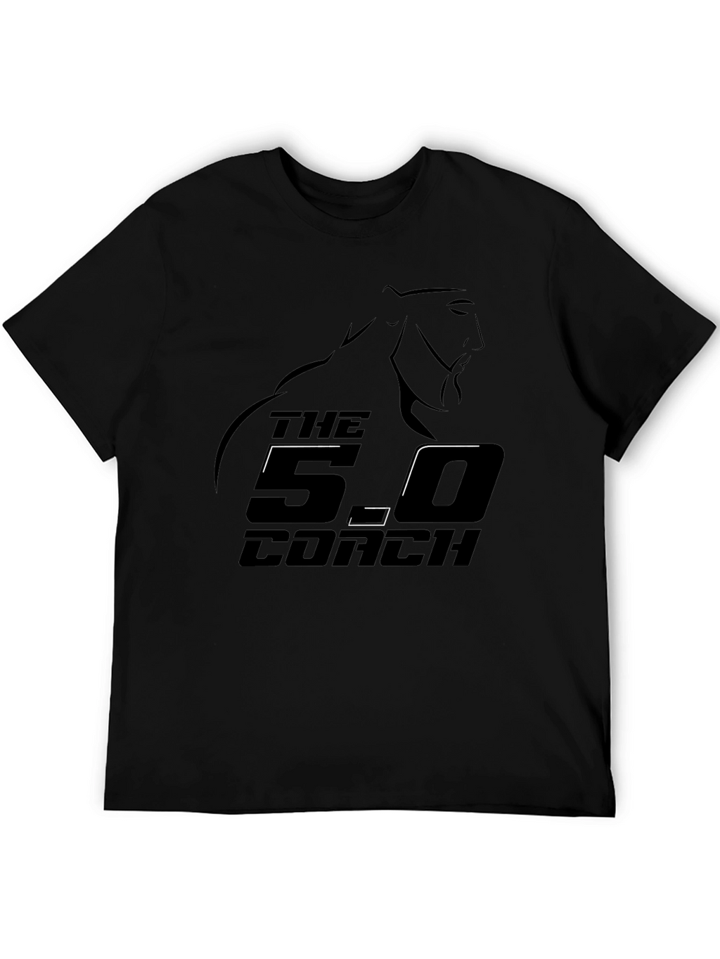 The 5.0 Coach Black Graphic Tee