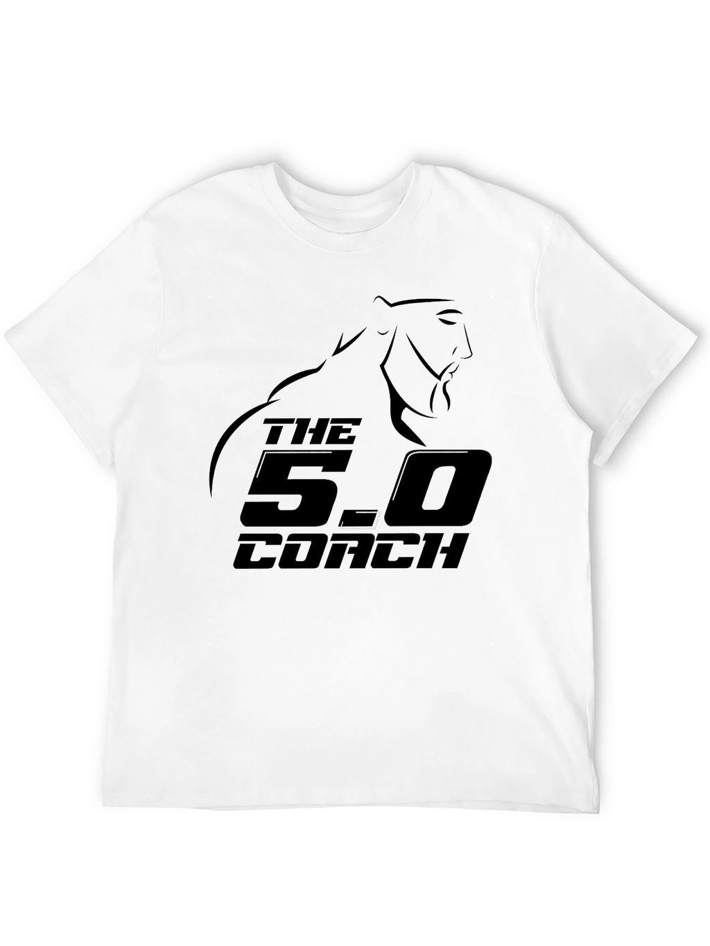 The 5.0 Coach Black Graphic Tee