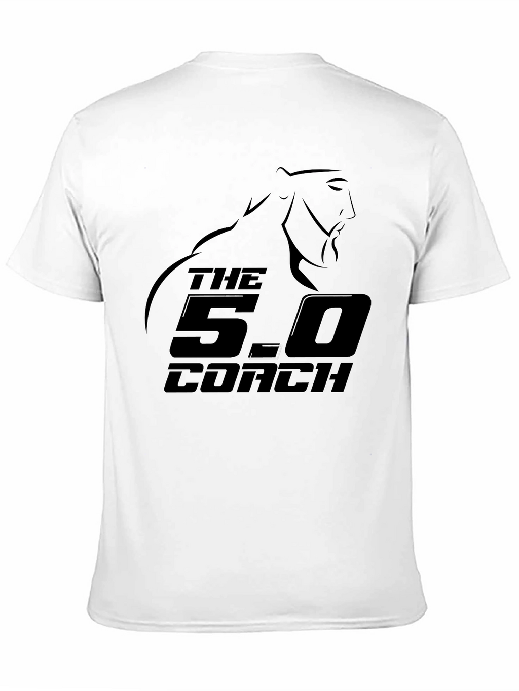The 5.0 Coach Black Graphic Tee