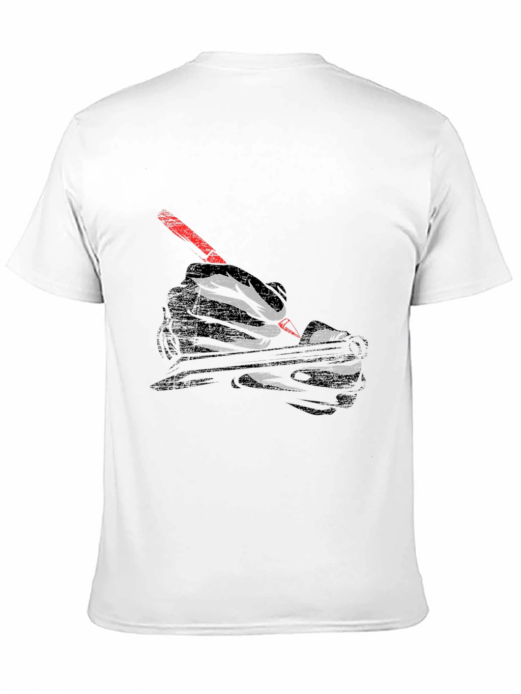 Hand Writing Graphic Tee - Cool Design