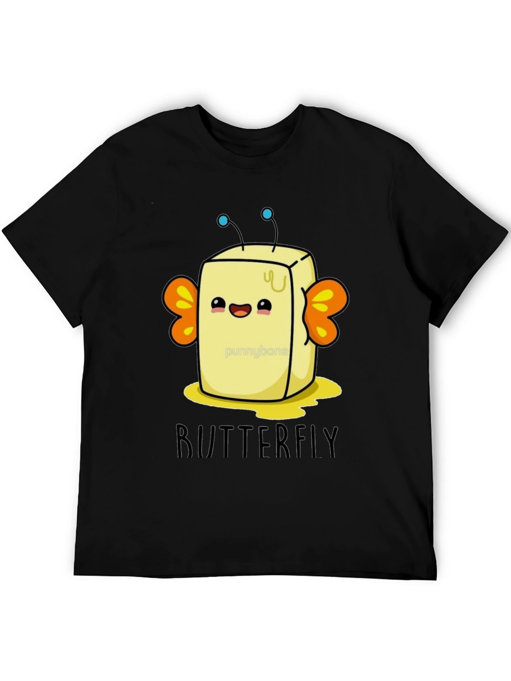 ButterFLY Pun T-Shirt - Funny Food Lover Tee