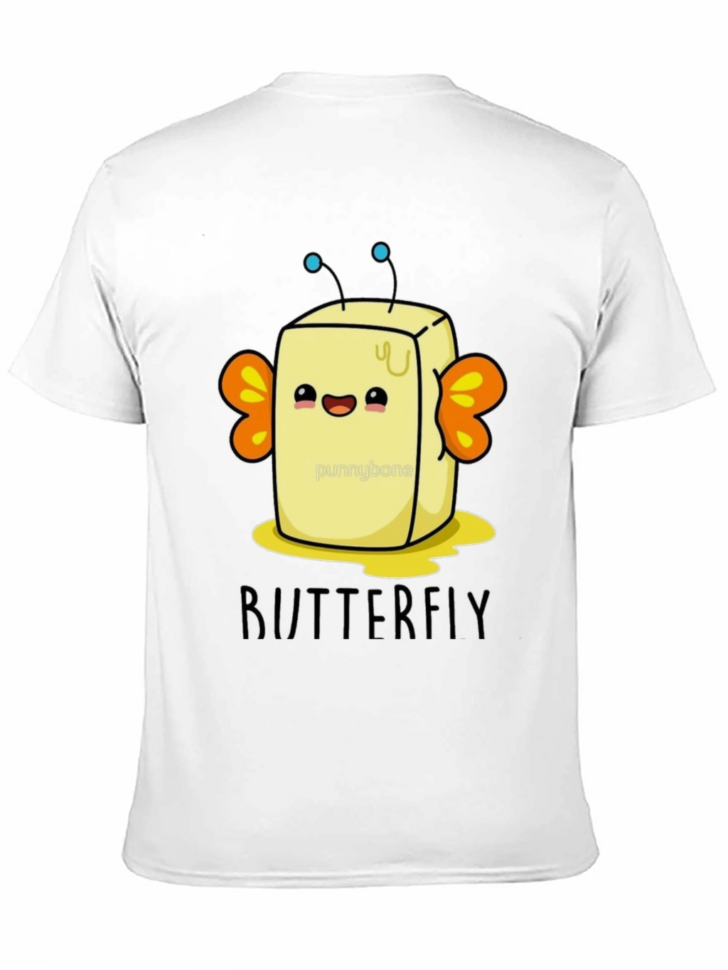 ButterFLY Pun T-Shirt - Funny Food Lover Tee