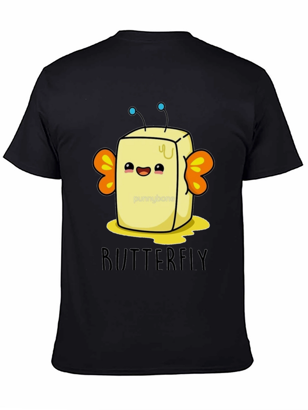 ButterFLY Pun T-Shirt - Funny Food Lover Tee