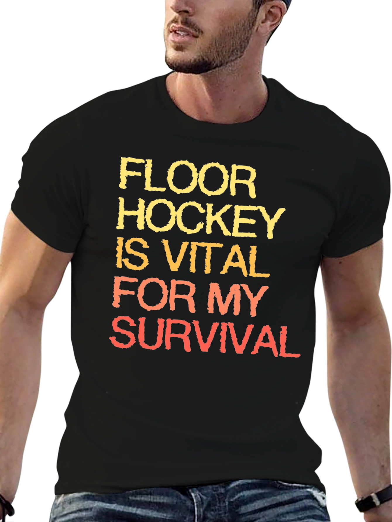Floor Hockey Survival T-Shirt