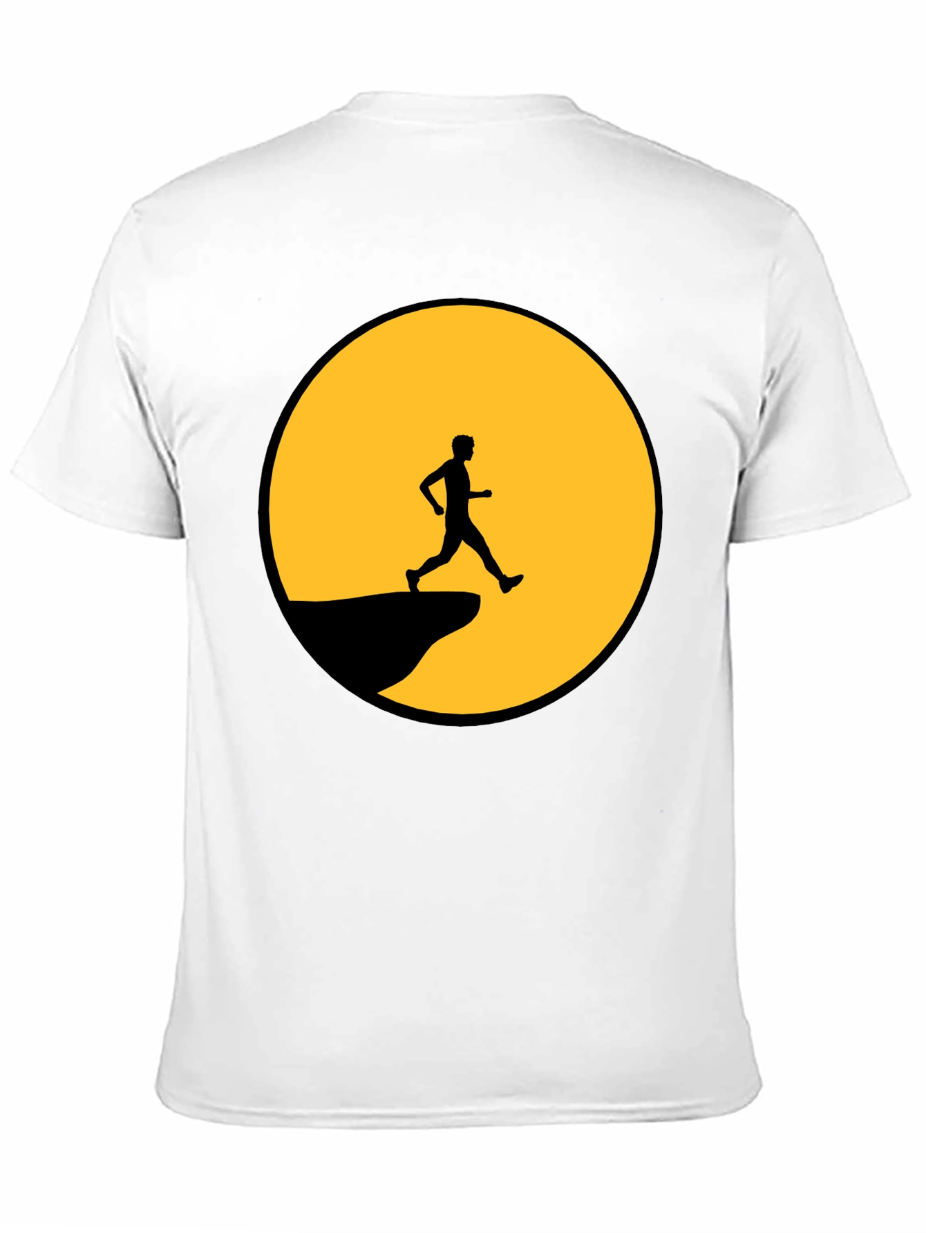 Man on the Moon Graphic Tee - Black
