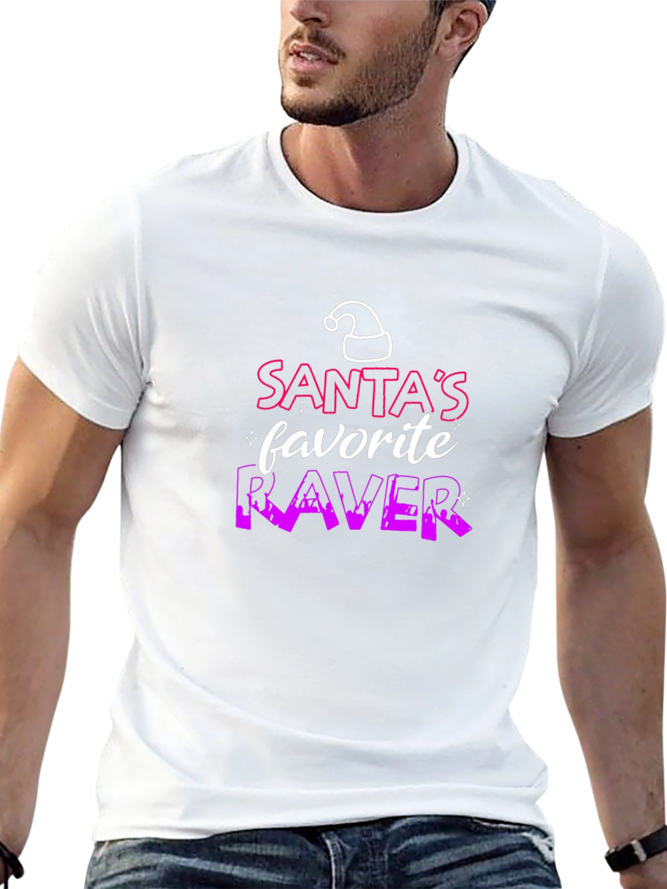Santas Favorite Raver T-Shirt
