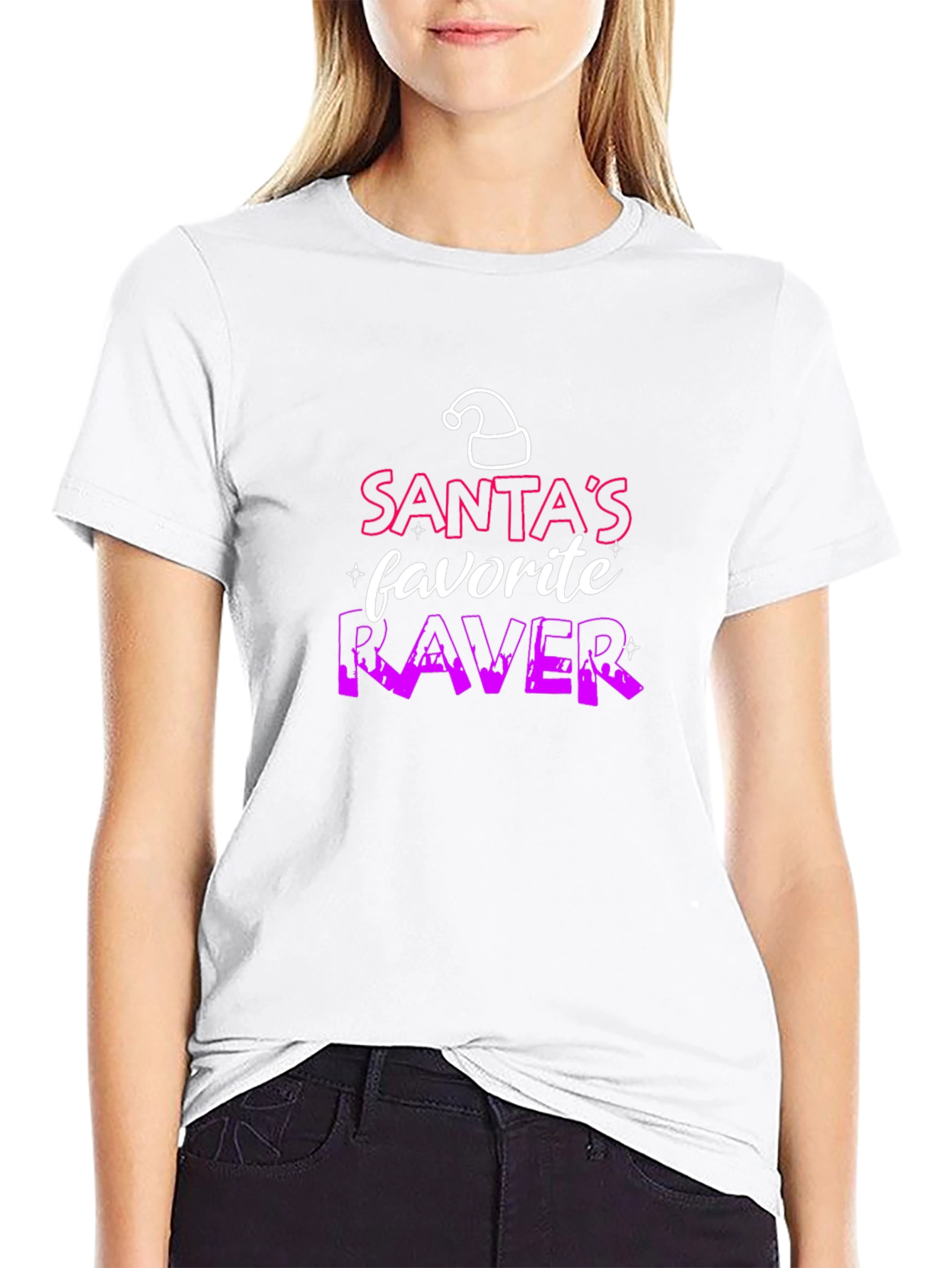 Santas Favorite Raver T-Shirt