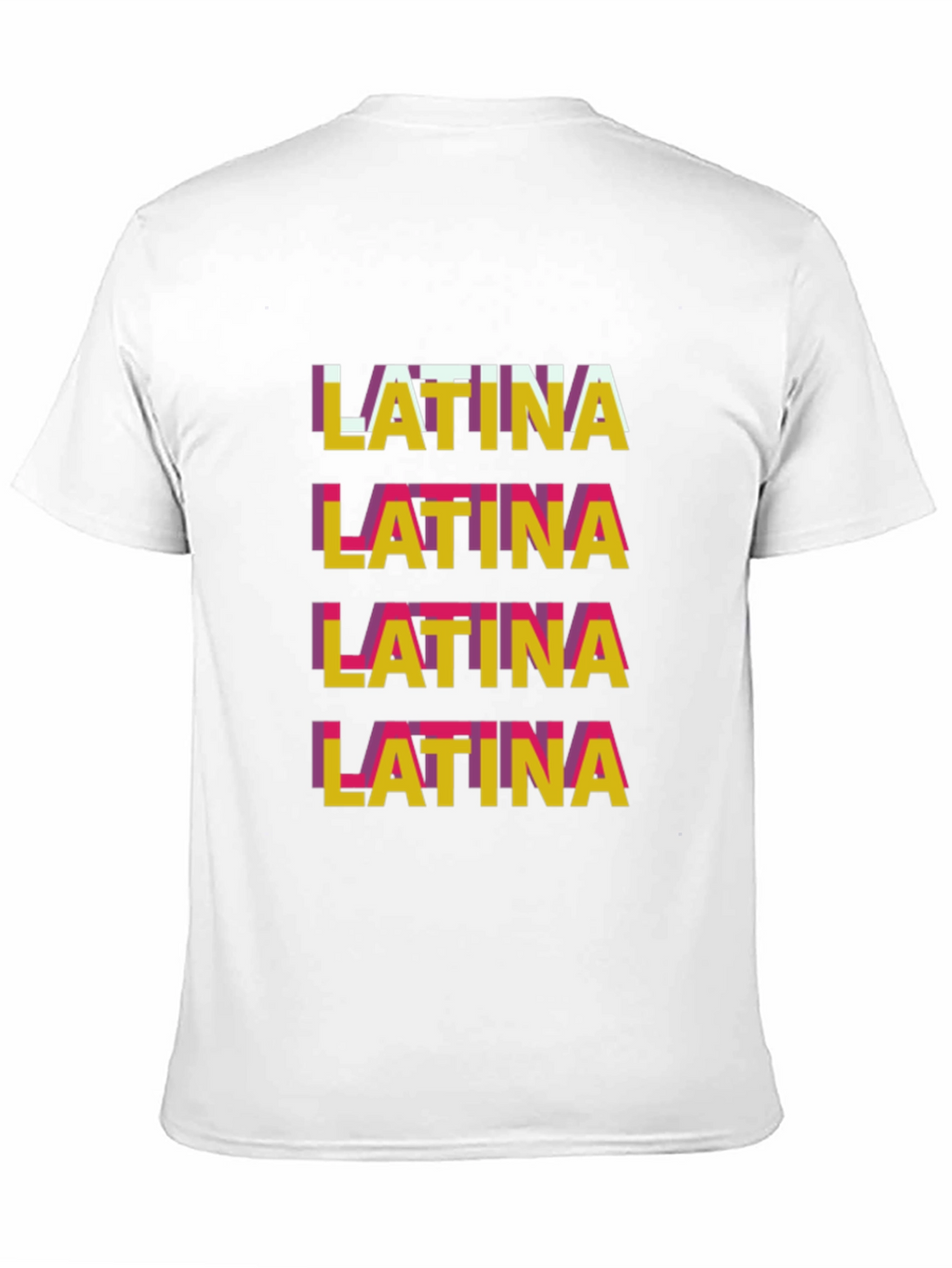 Latina Graphic Tee - Stylish Word Art T-Shirt