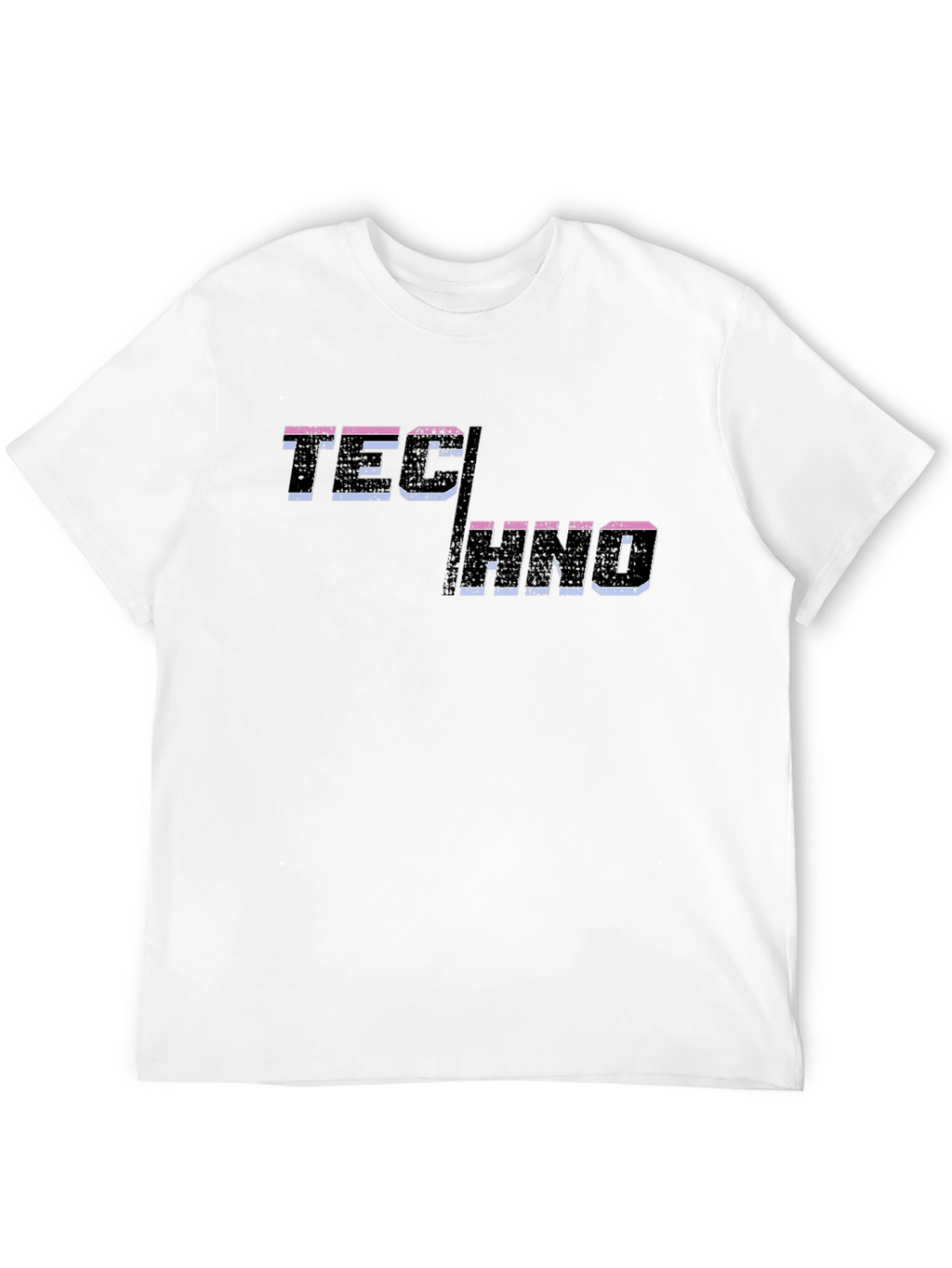 Techno Graphic T-Shirt - Black