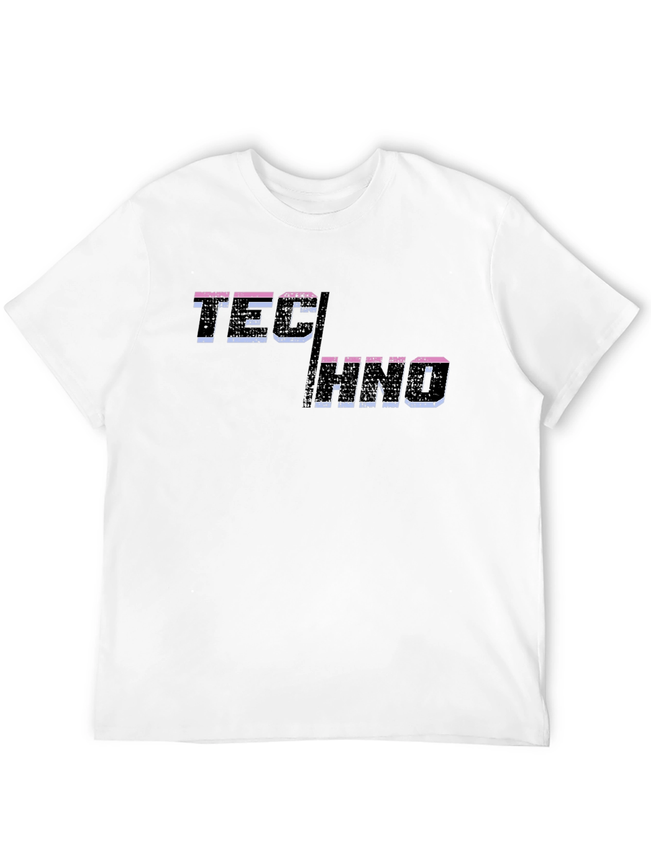 Techno Graphic T-Shirt - Black