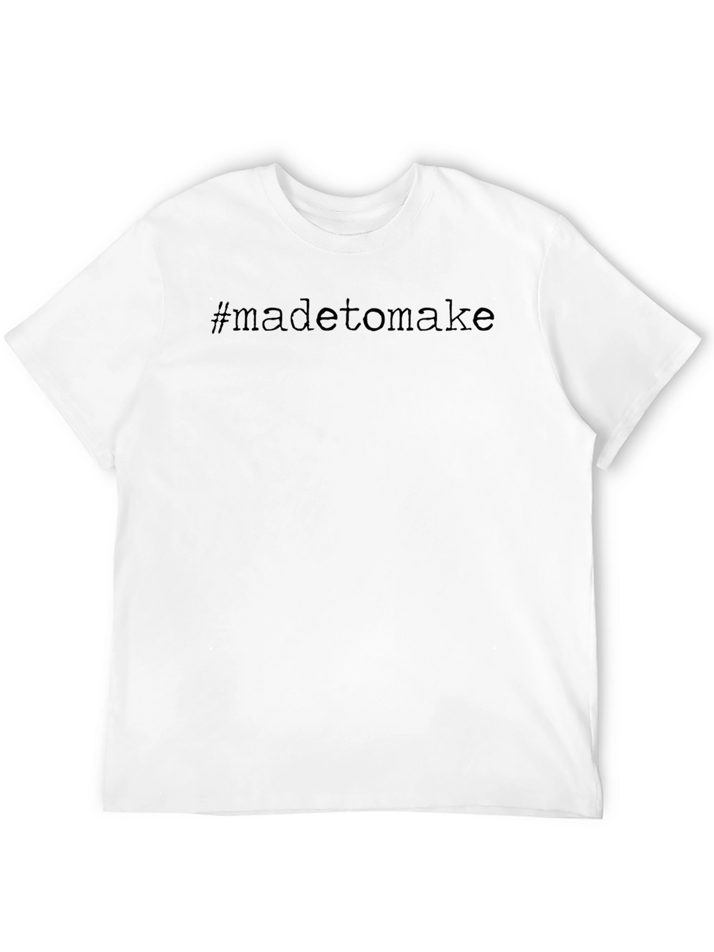 Made To Make Black Graphic Tee