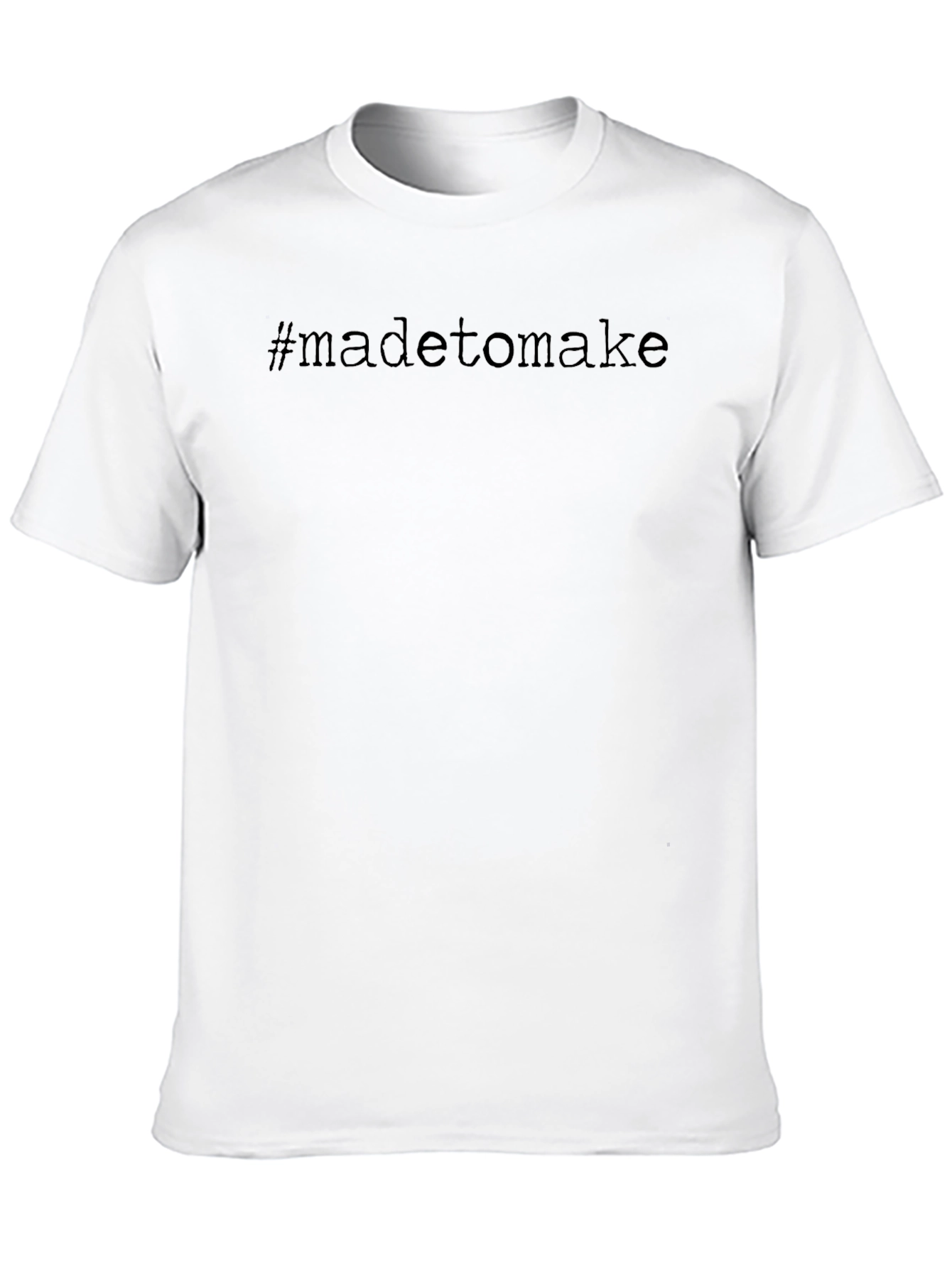 Made To Make Black Graphic Tee