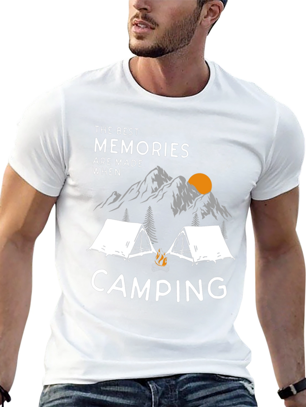 Camping Memories Graphic T-Shirt