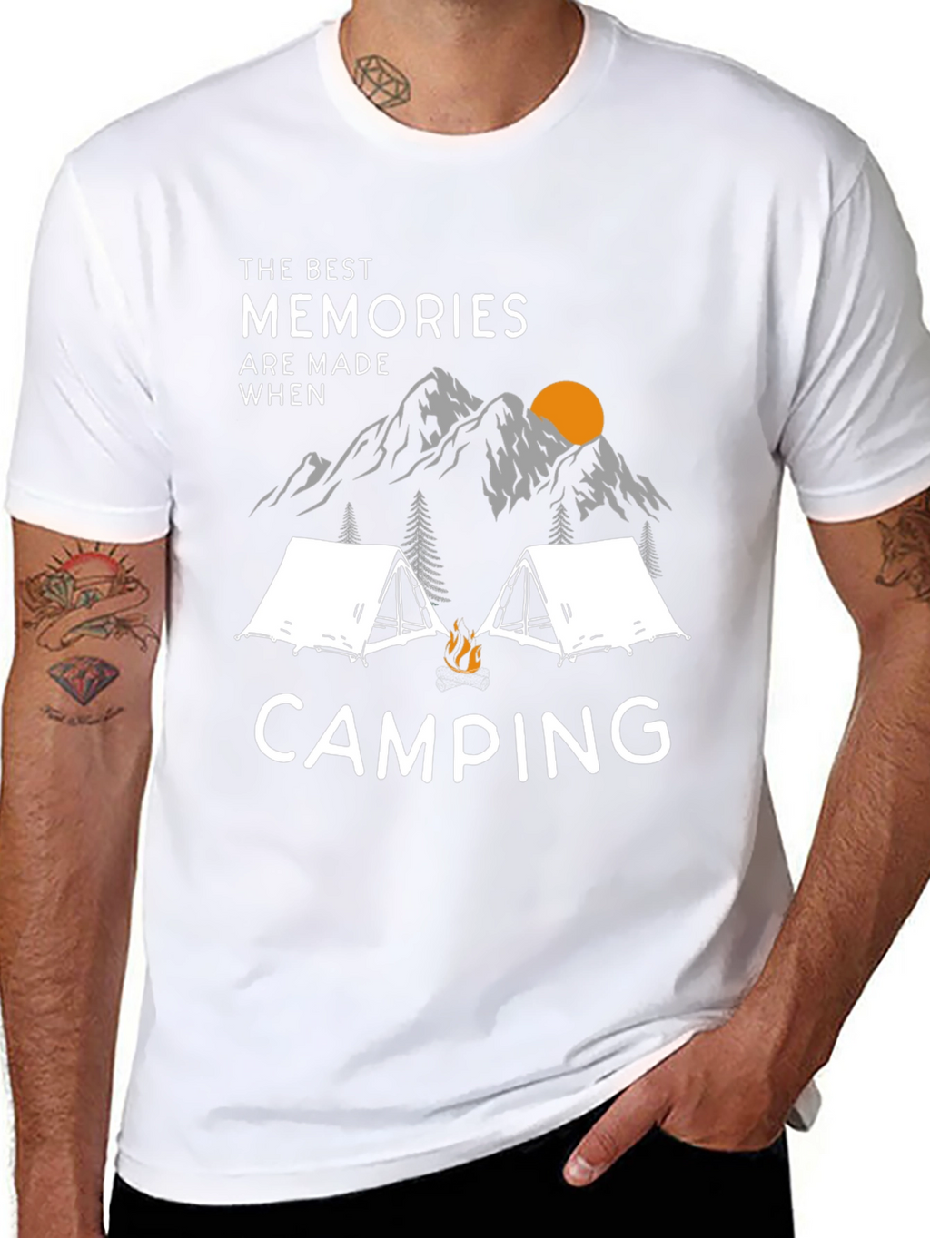 Camping Memories Graphic T-Shirt