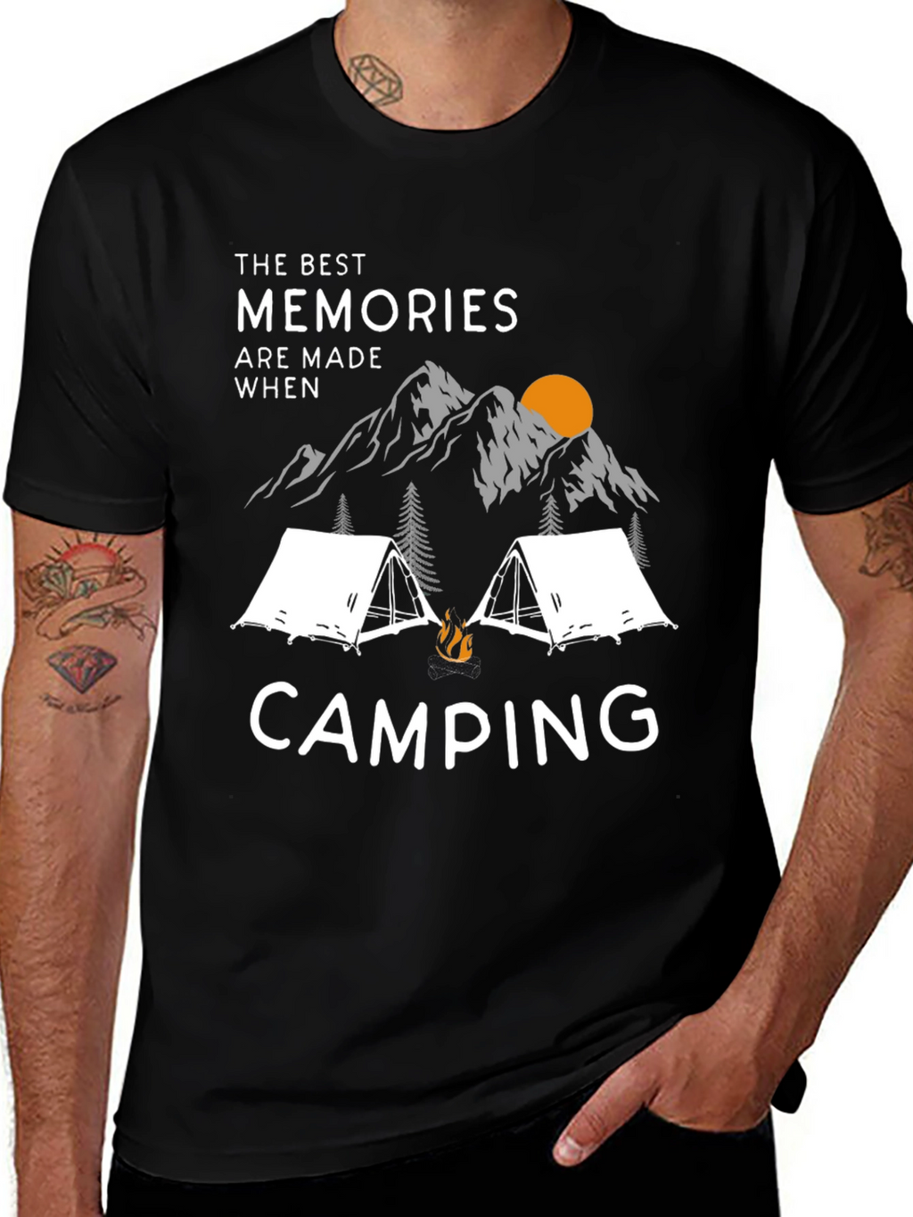 Camping Memories Graphic T-Shirt