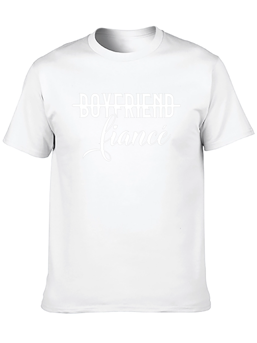 Boyfriend Fiance T-Shirt - Groom to Be Tee