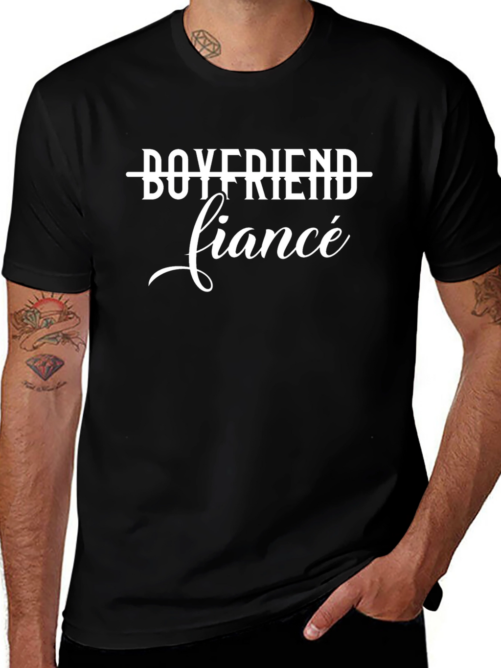 Boyfriend Fiance T-Shirt - Groom to Be Tee