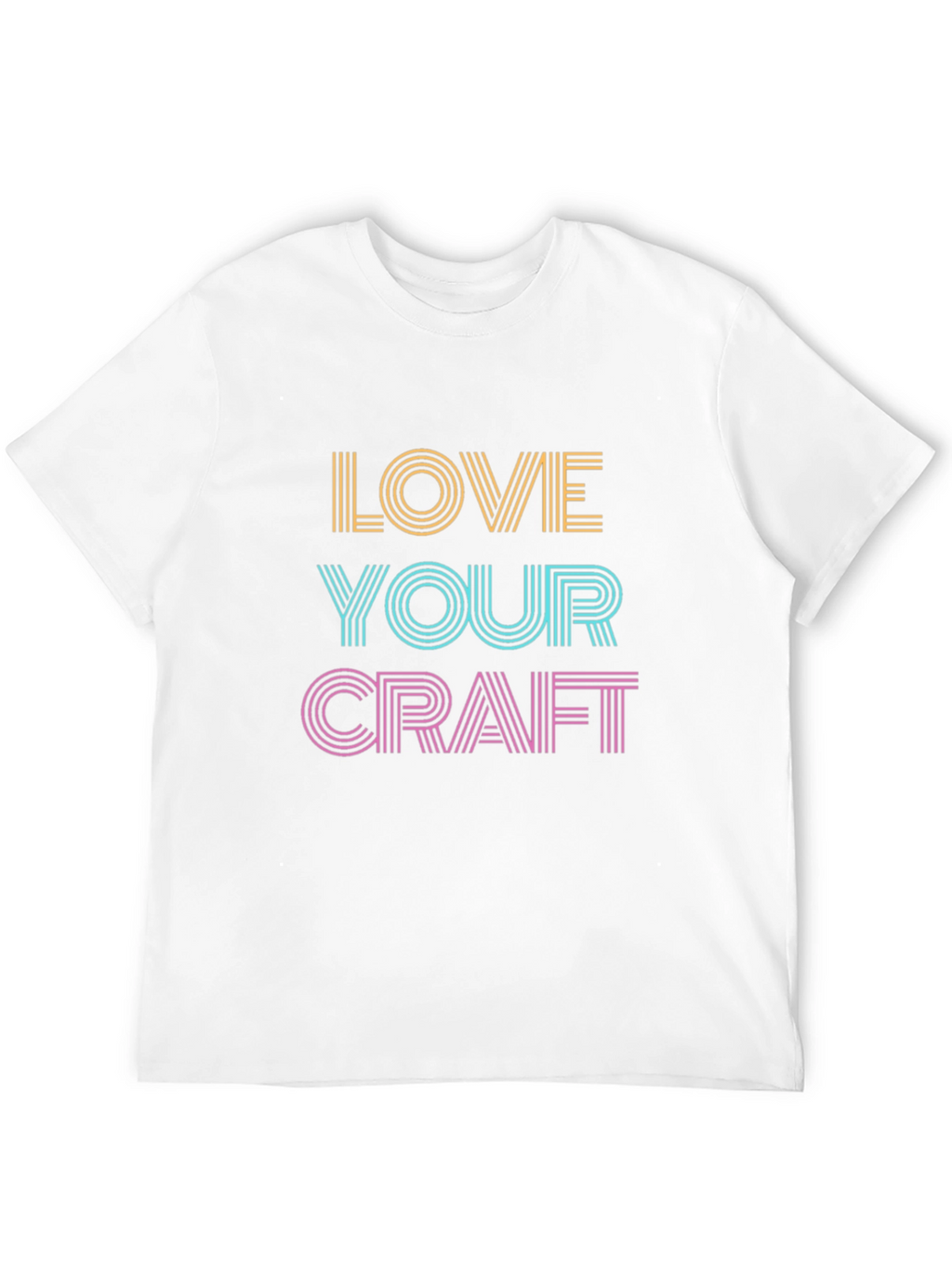 Love Your Craft Graphic T-Shirt - Black Tee