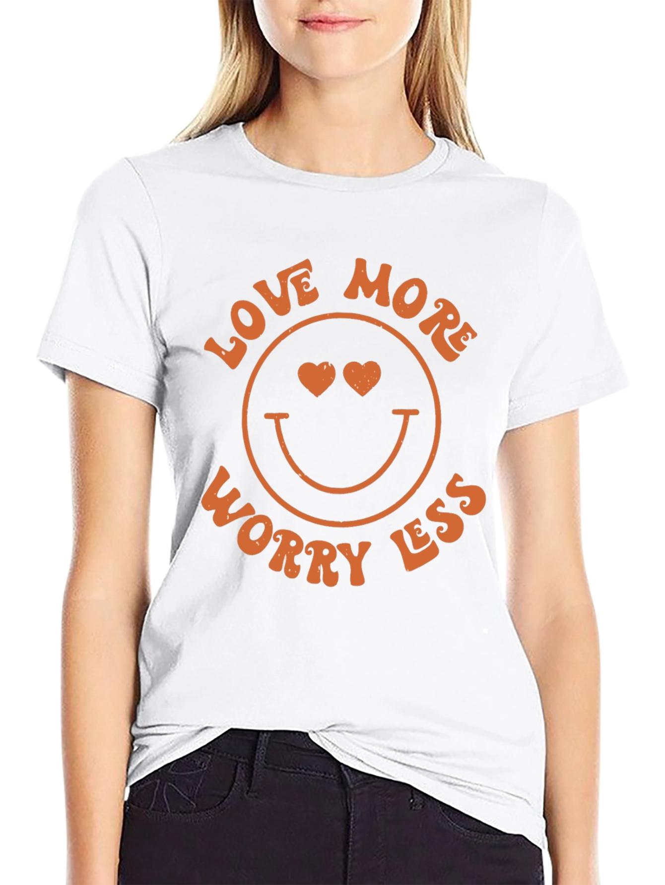 Love More Worry Less Graphic Tee
