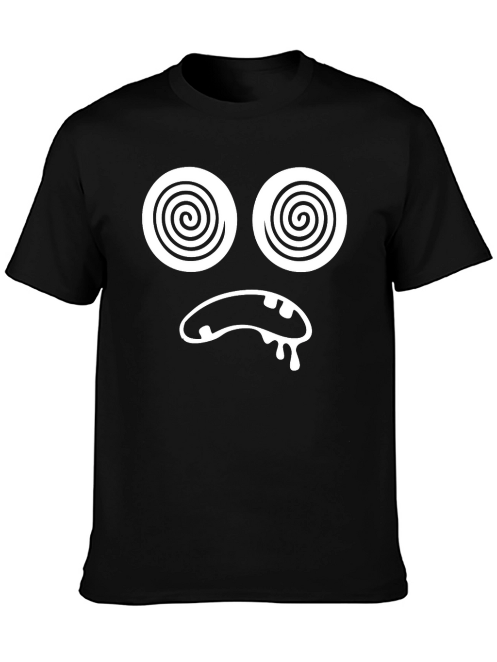 Funny Hypnotized Face T-Shirt - Soft Cotton Tee