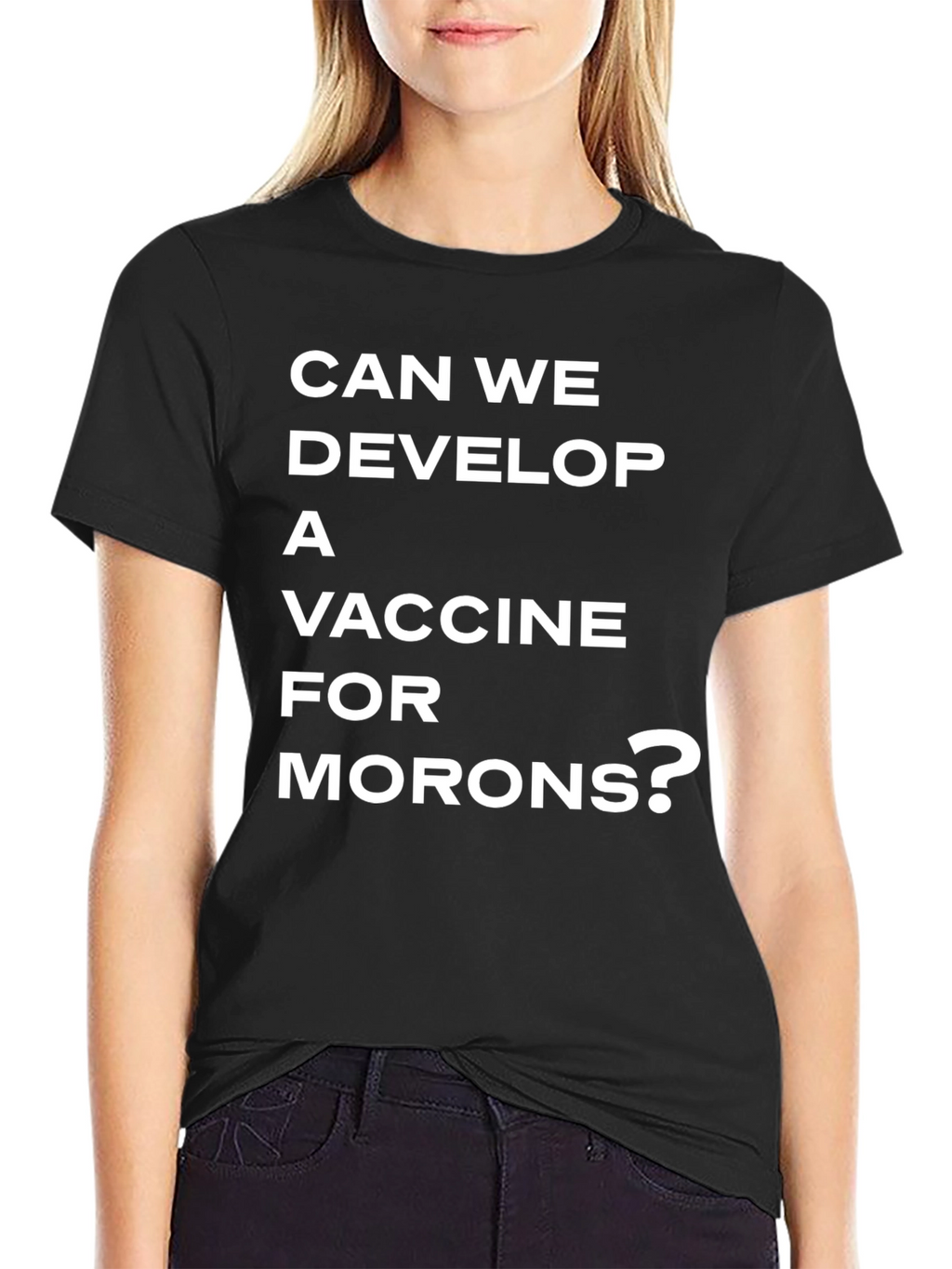 Vaccine for Morons T-Shirt - Sarcastic Tee