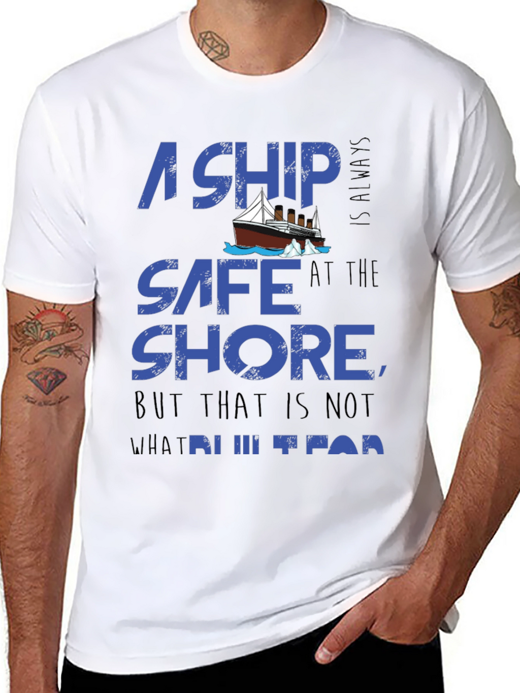 A Ship is Safe T-Shirt