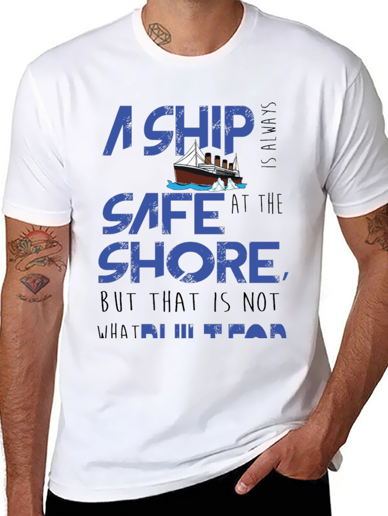 A Ship is Safe T-Shirt