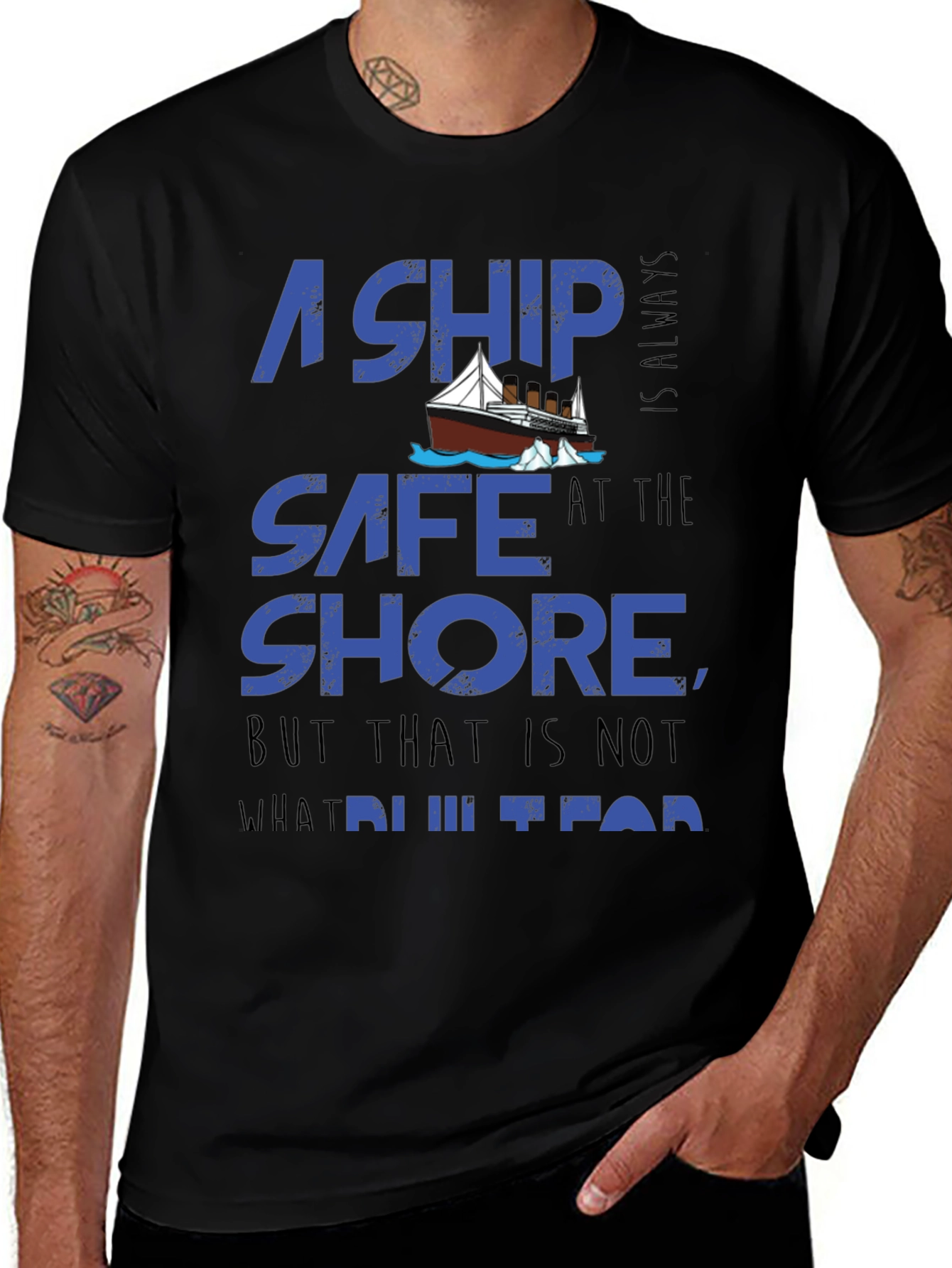 A Ship is Safe T-Shirt