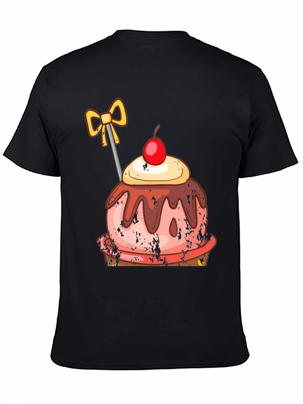 Sweet Treat Graphic Tee - Unisex Black T-Shirt