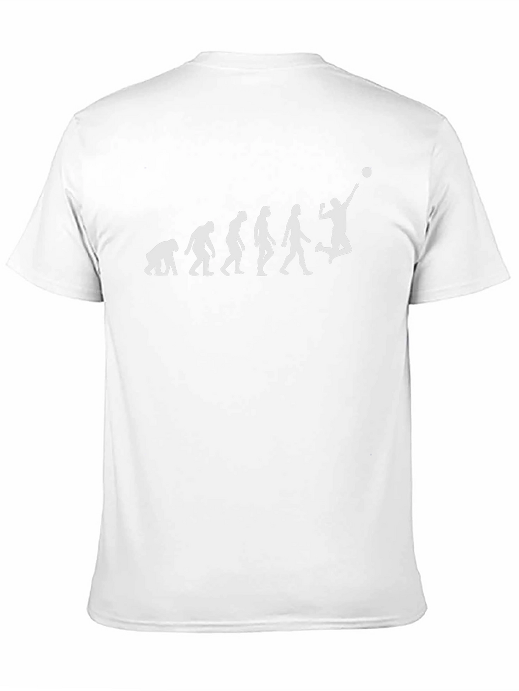 Evolution of Volleyball Player T-Shirt