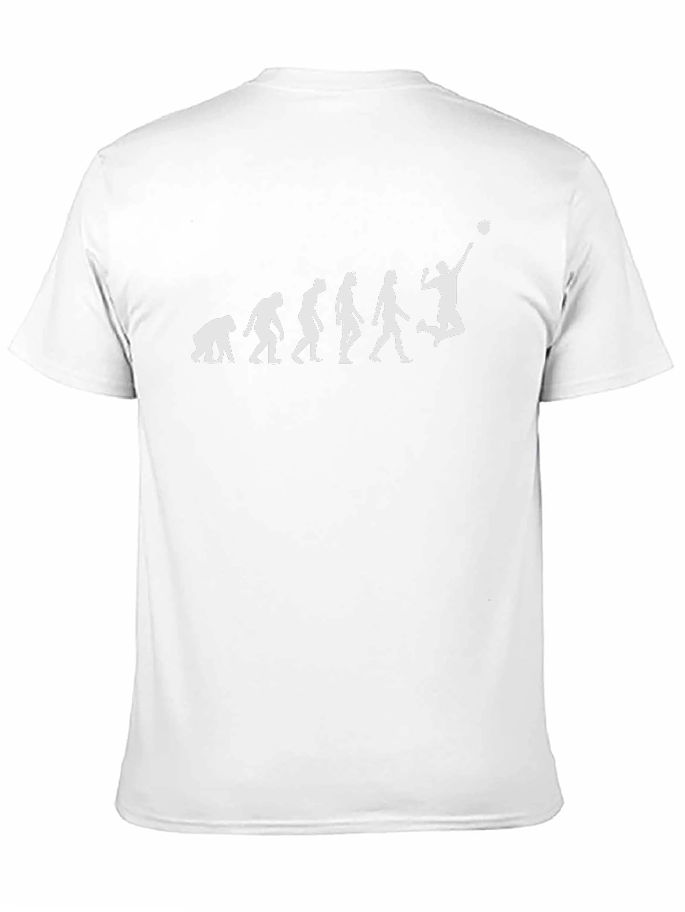 Evolution of Volleyball Player T-Shirt