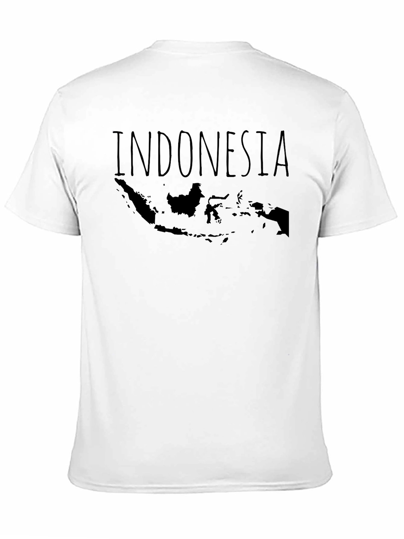 Indonesia Map T-Shirt - Travel Souvenir Tee
