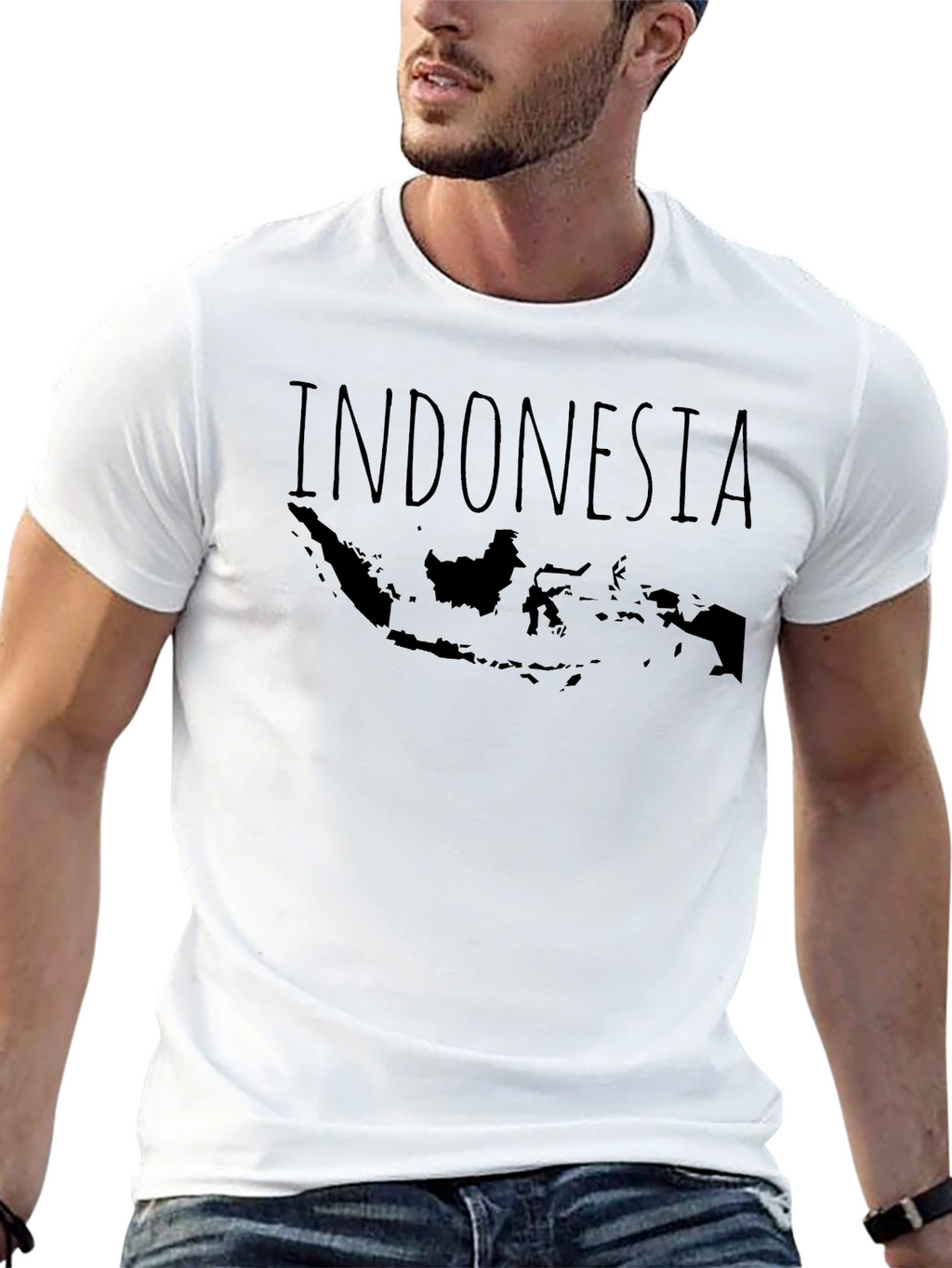 Indonesia Map T-Shirt - Travel Souvenir Tee