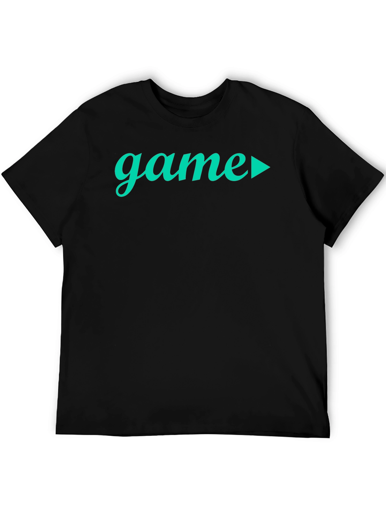 Game On! Mens Black Graphic Tee