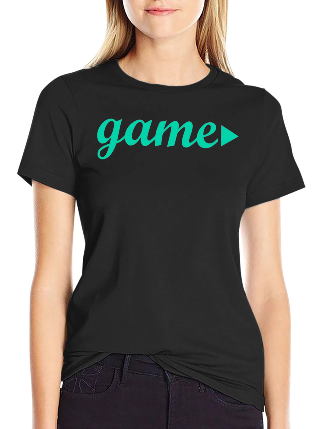 Game On! Mens Black Graphic Tee